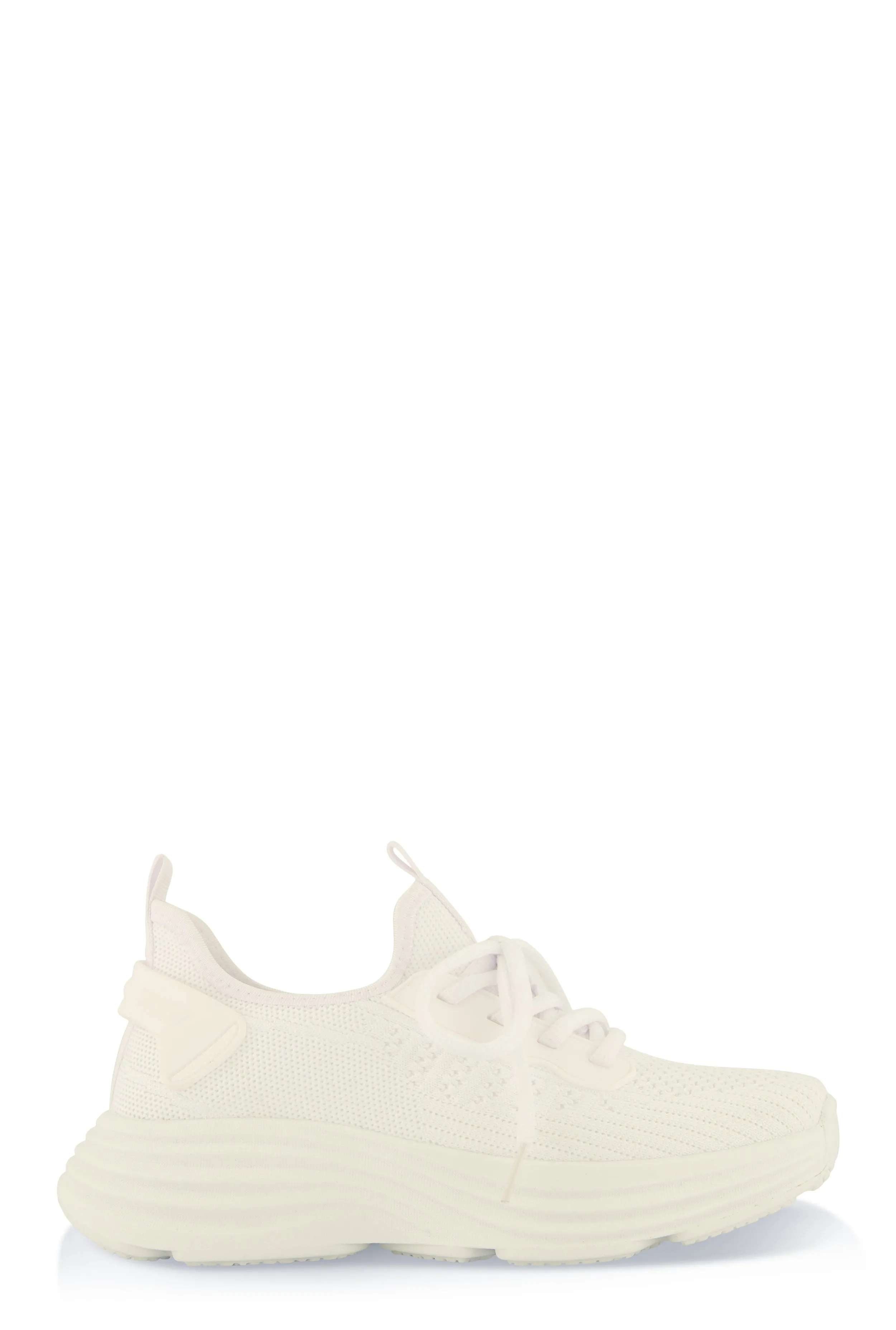 Textured Knit Platform Athletic Sneakers sold by Rainbow product image thumbnail 2