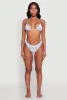 Gingham Island Print Hipster Swim Bikini Bottoms sold by Rainbow