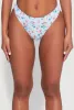 Gingham Island Print Hipster Swim Bikini Bottoms sold by Rainbow