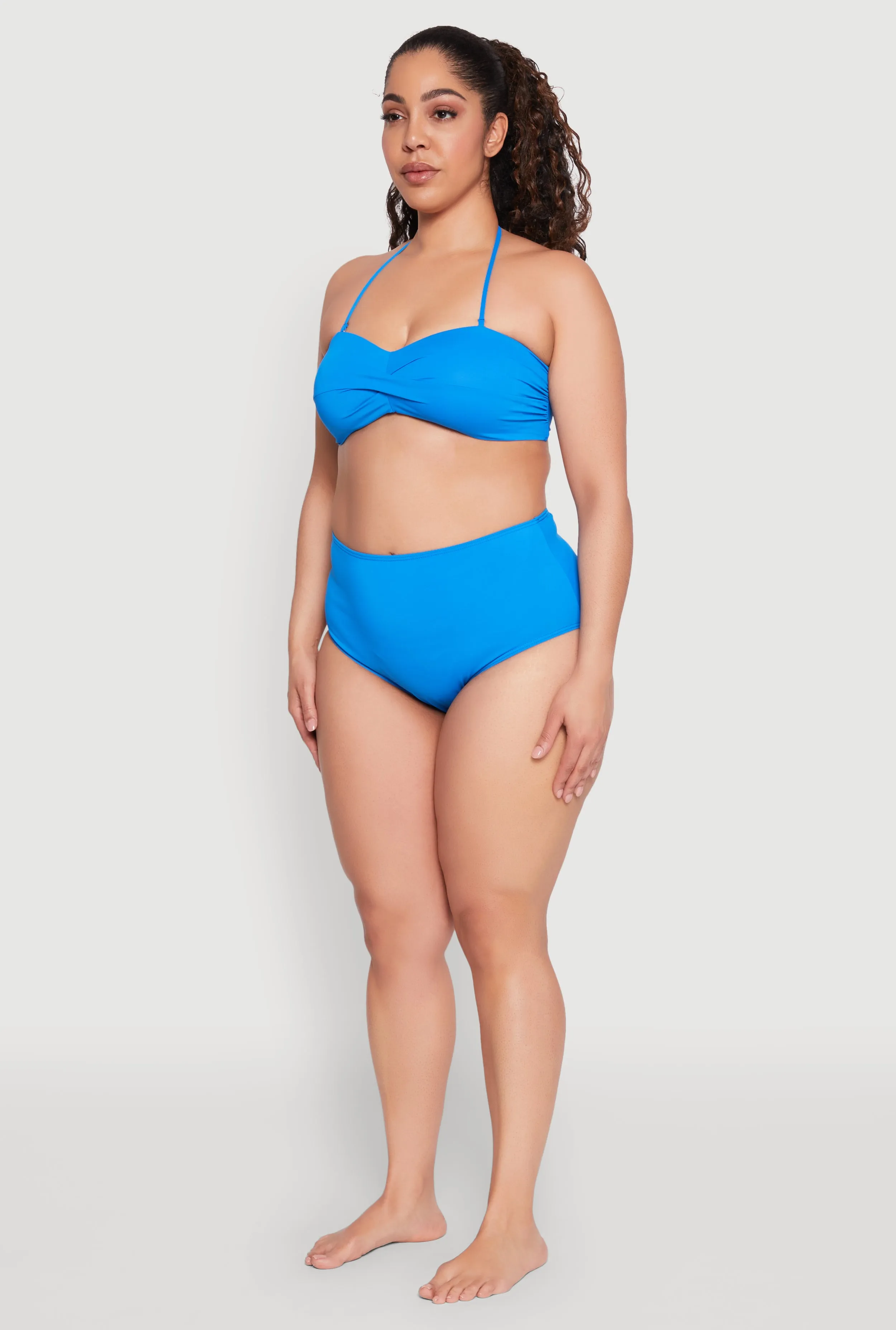 Plus Size Swim High Waist Bikini Bottoms sold by Rainbow product image thumbnail 5