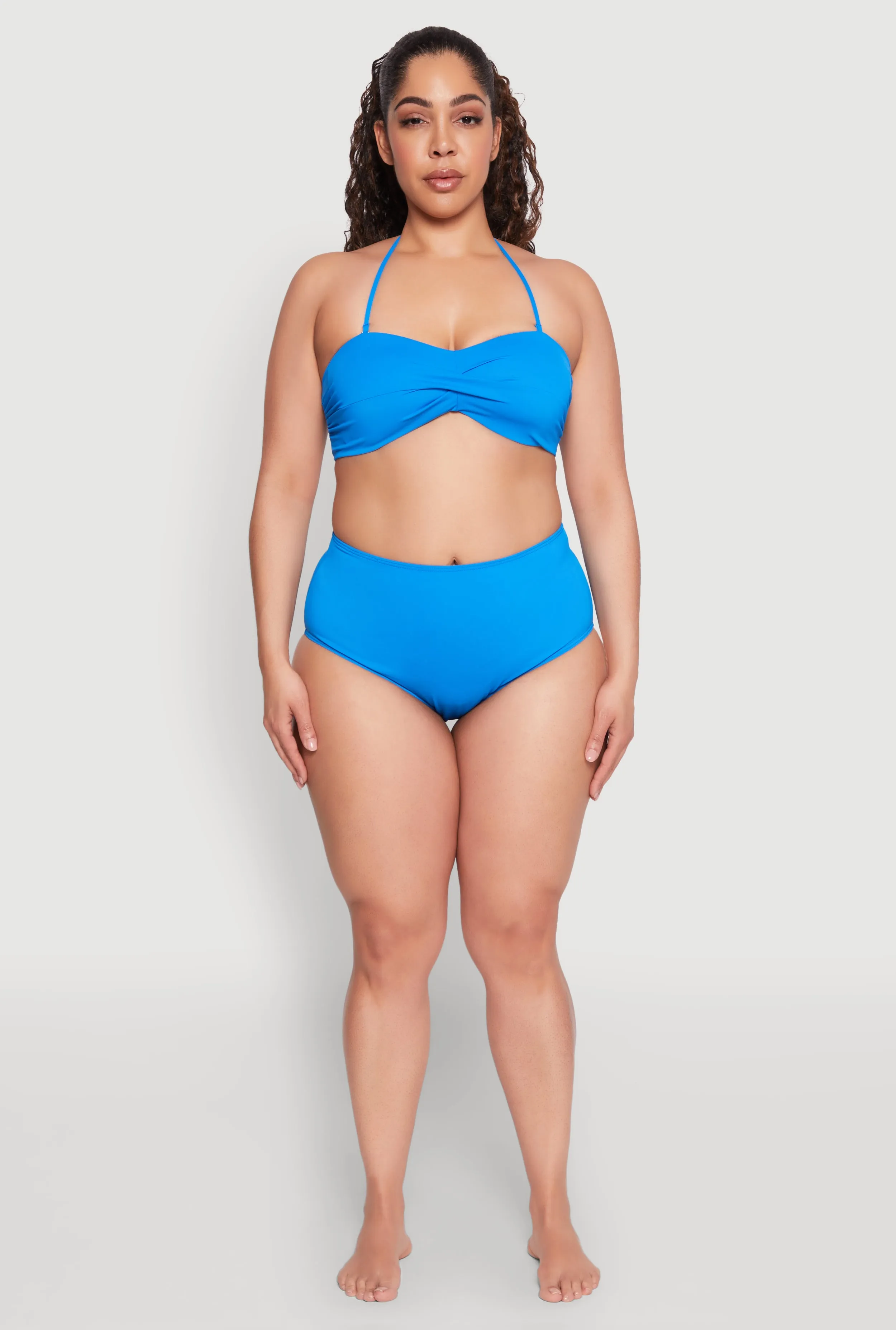 Plus Size Swim High Waist Bikini Bottoms sold by Rainbow product image thumbnail 3