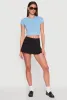 Front Cargo Pocket Mini Skirt sold by Rainbow