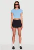 Front Cargo Pocket Mini Skirt sold by Rainbow