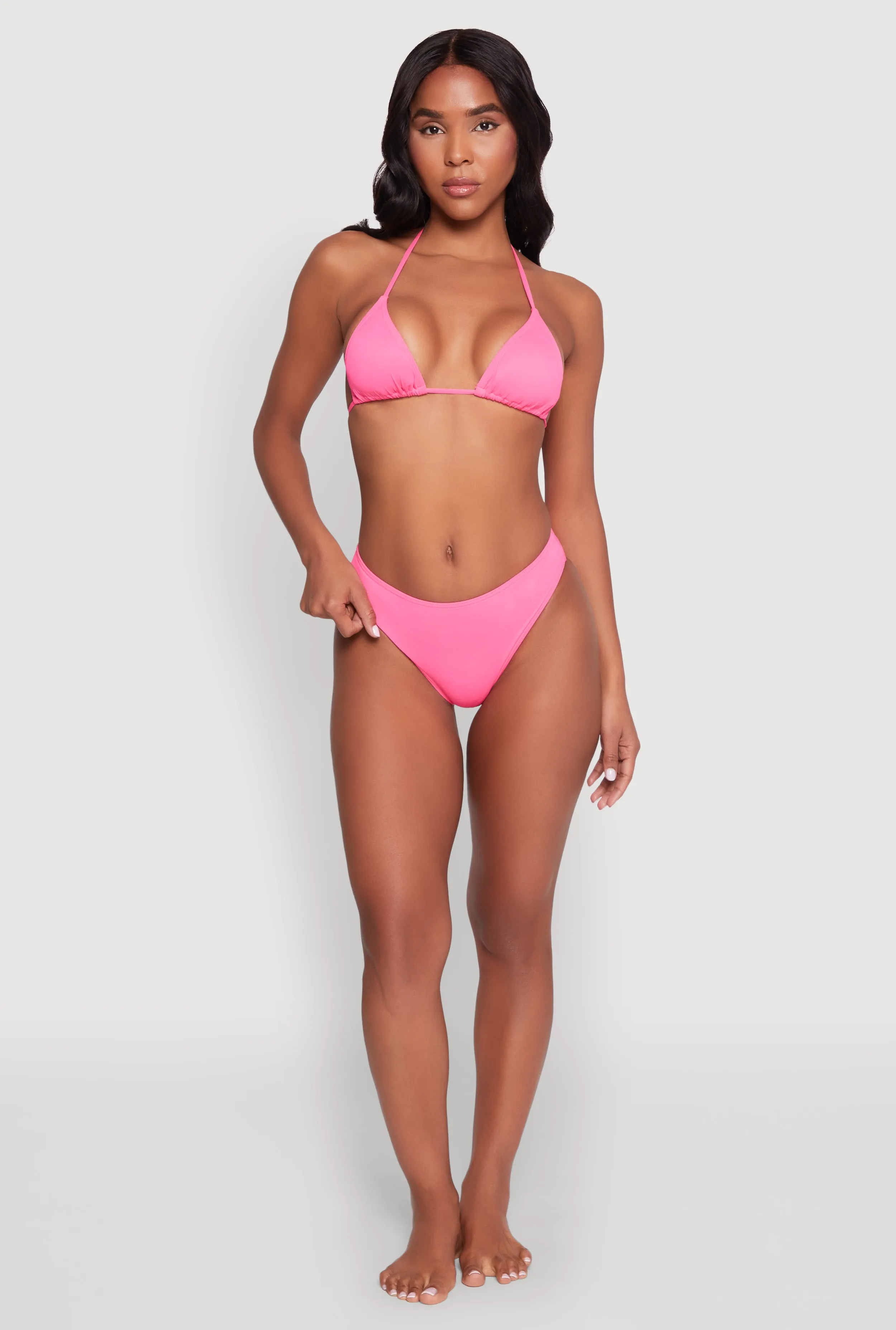 Halter Neck Triangle Bikini Top sold by Rainbow product image thumbnail 2