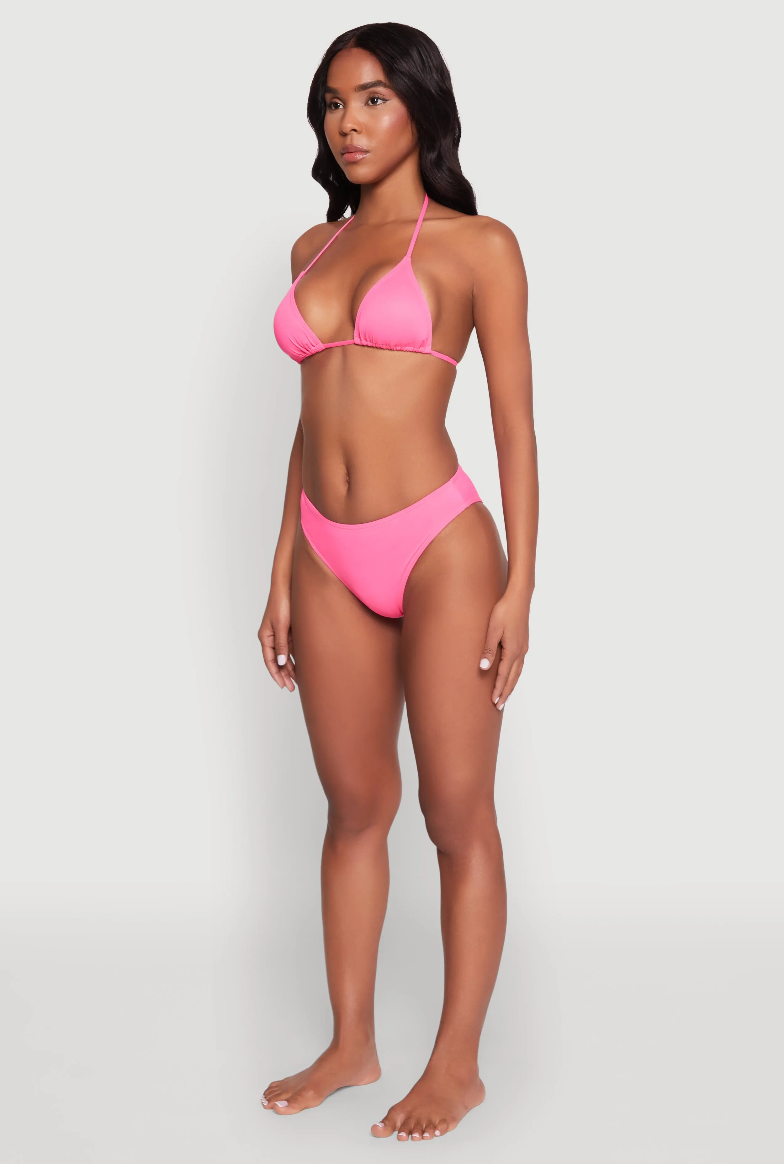 Halter Neck Triangle Bikini Top sold by Rainbow product image thumbnail 5