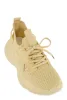 Textured Knit Platform Athletic Sneakers sold by Rainbow