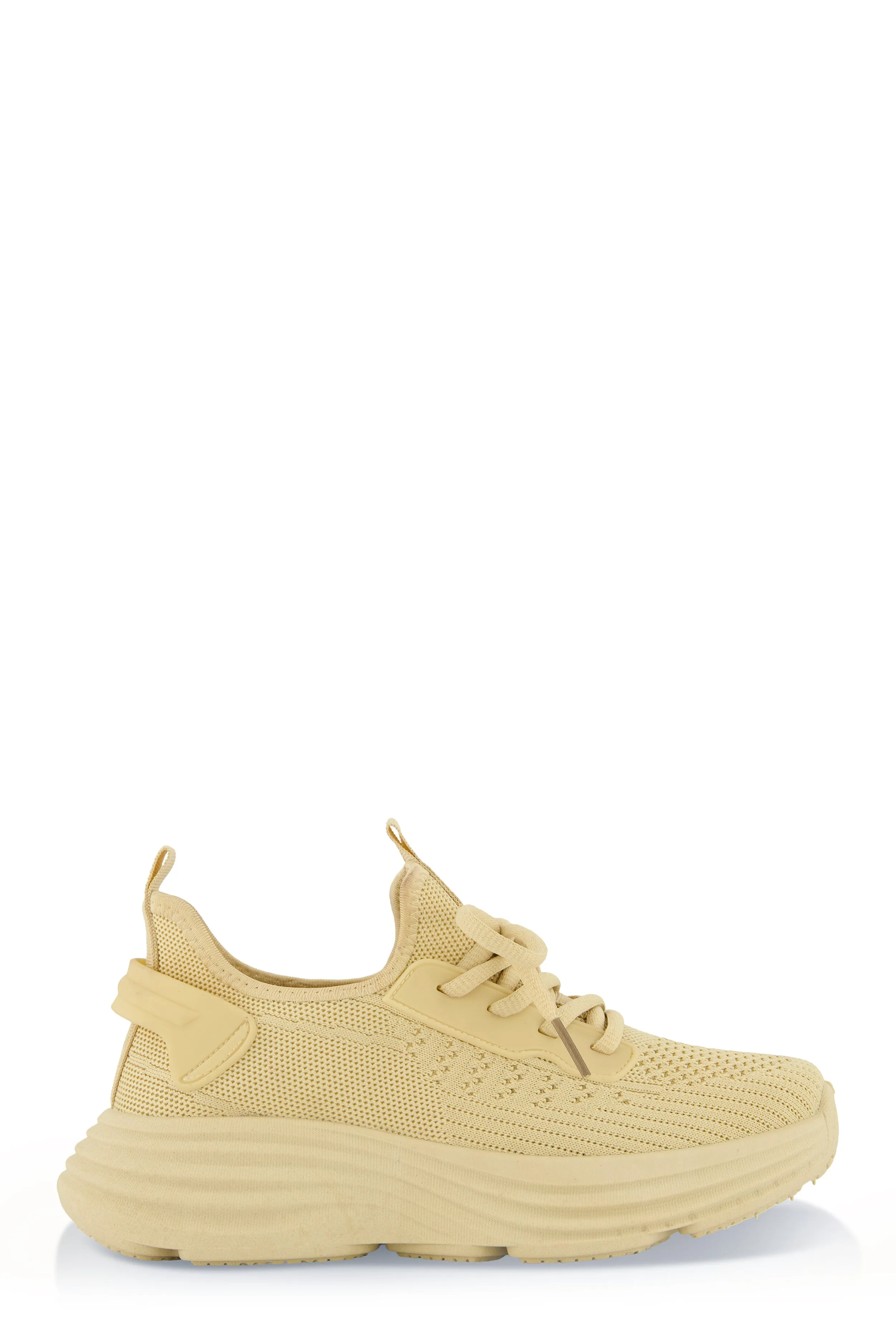 Textured Knit Platform Athletic Sneakers sold by Rainbow product image thumbnail 2