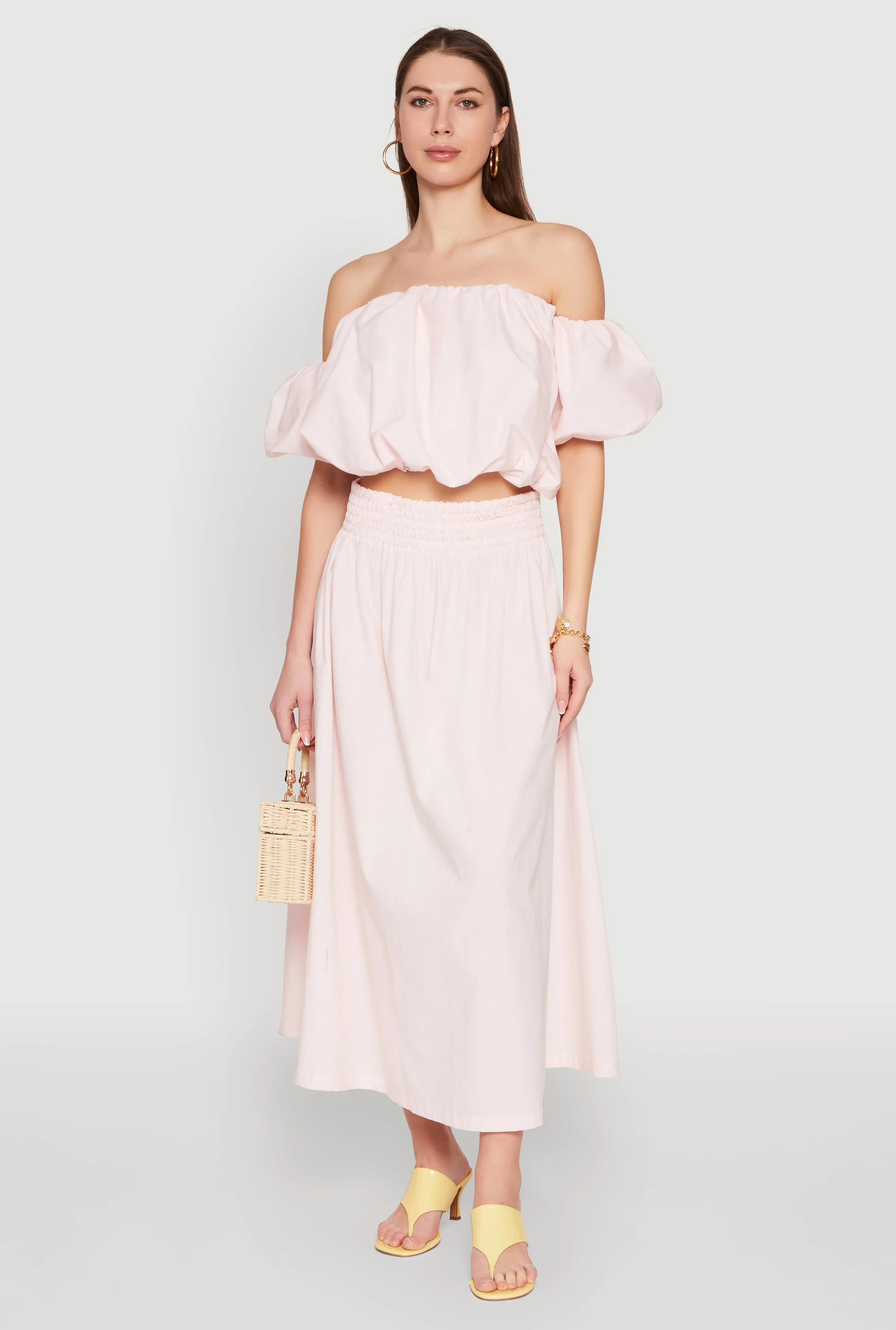 Haute Monde High Waist Midi Skirt sold by Rainbow product image thumbnail 2