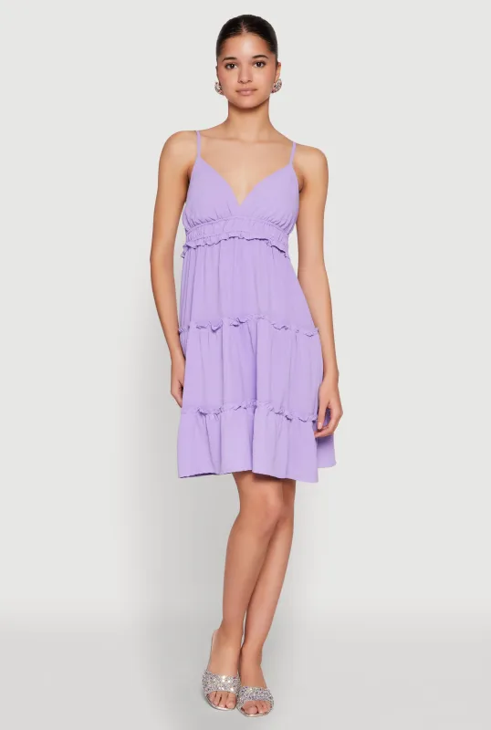 Crepe Knit Tiered Midi Dress sold by Rainbow