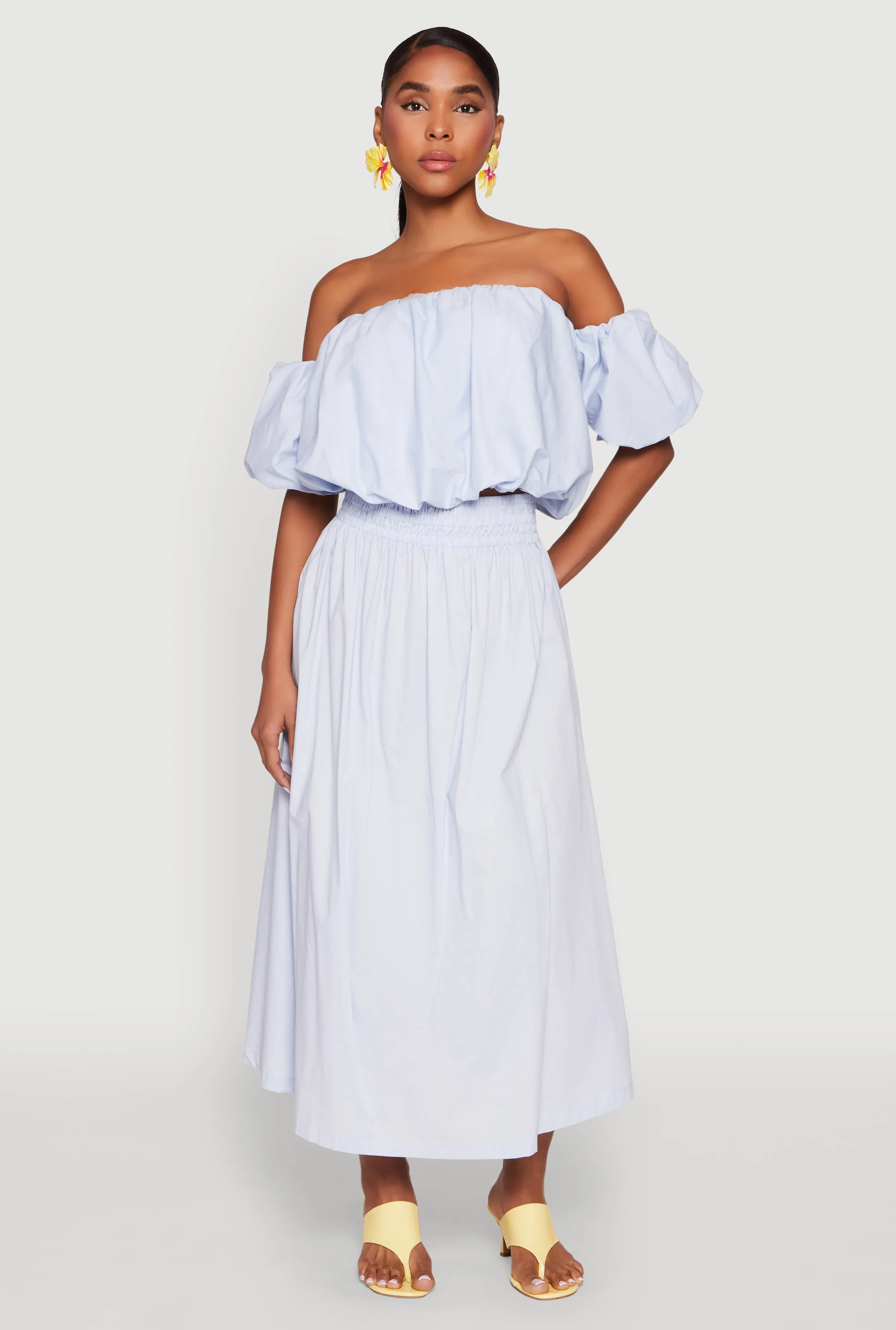 Haute Monde High Waist Midi Skirt sold by Rainbow product image thumbnail 2