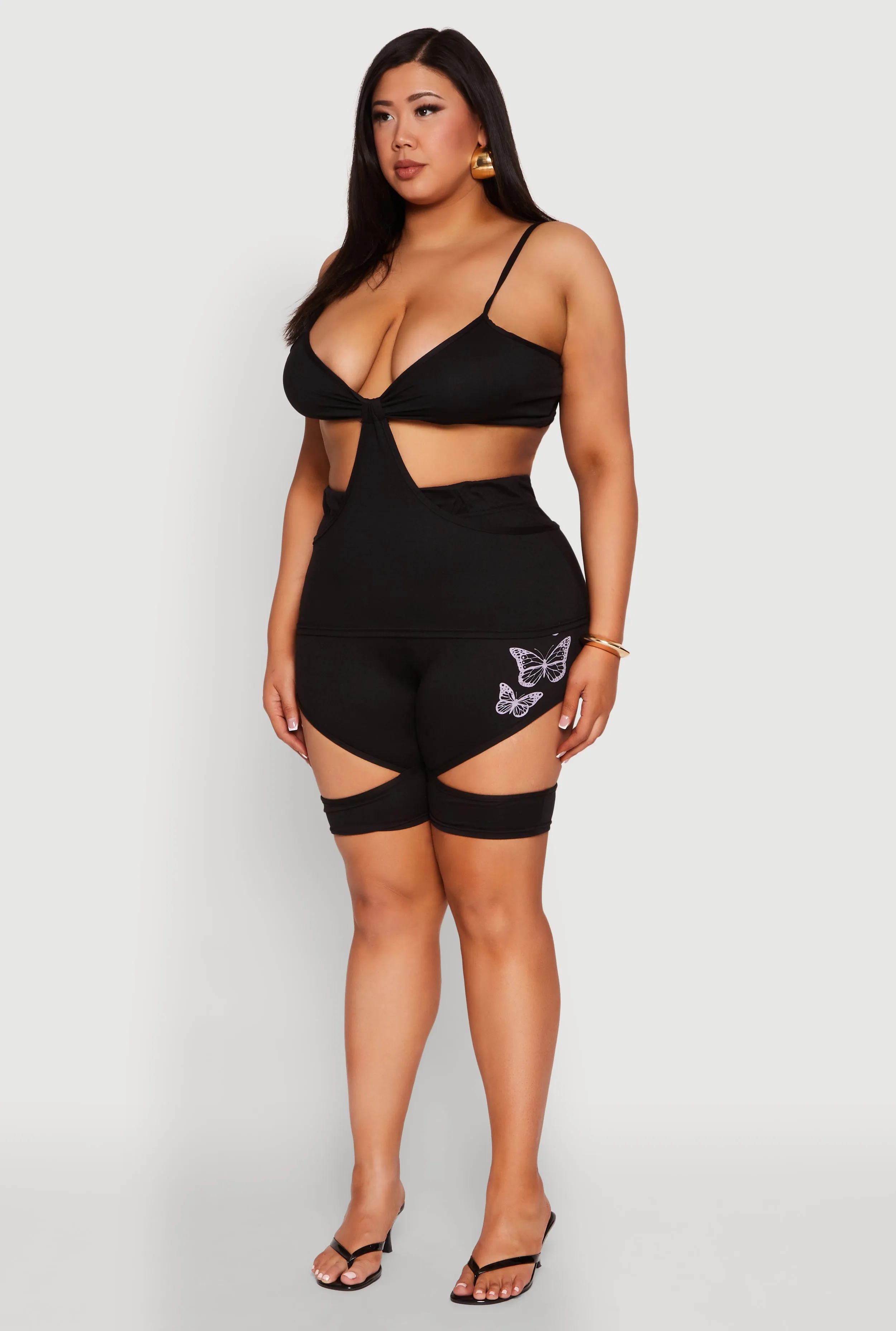 Plus Size Cut Out Cami sold by Rainbow product image thumbnail 5