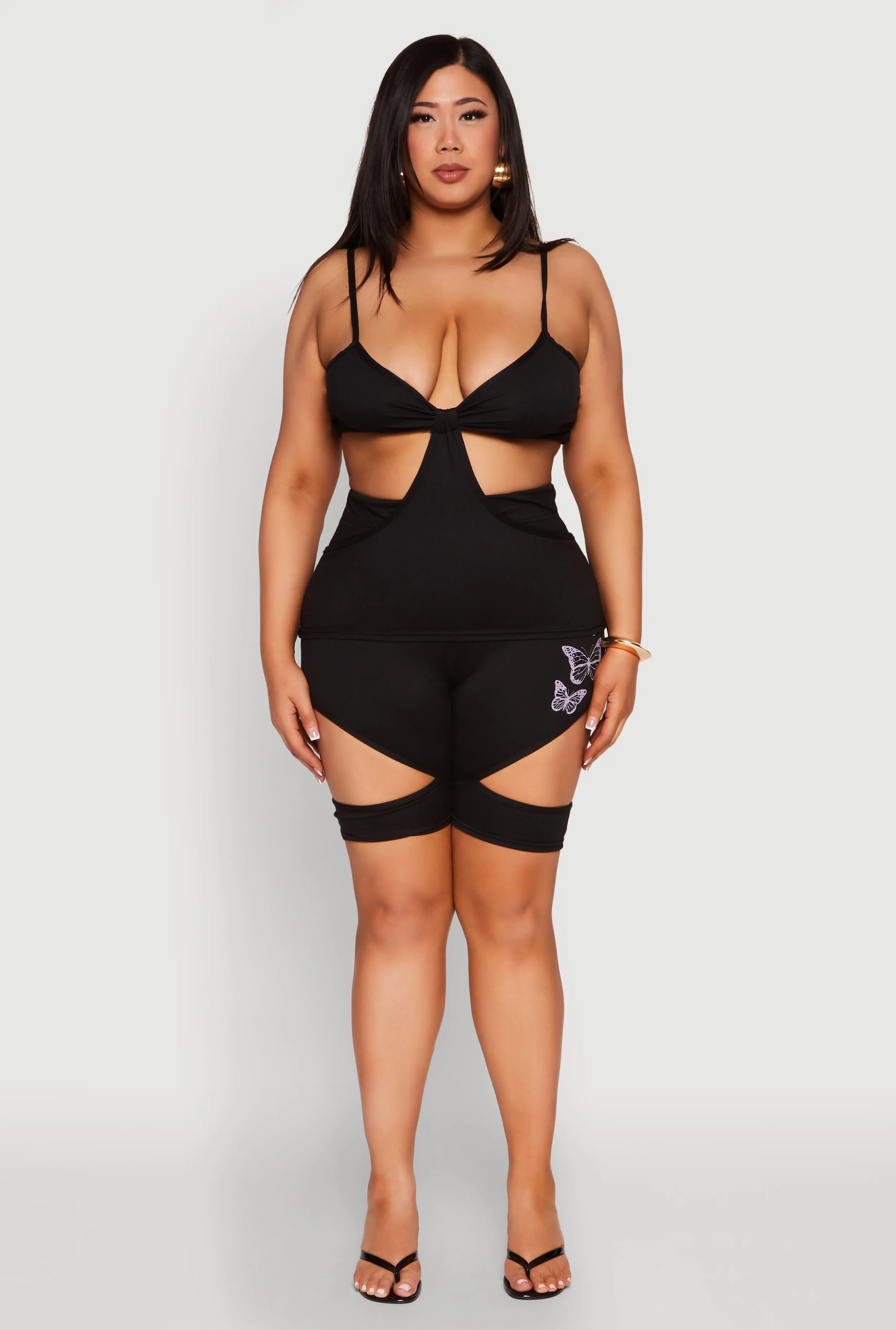 Plus Size Cut Out Cami sold by Rainbow product image thumbnail 3