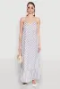 Chevron Print Maxi Dress sold by Rainbow