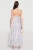 Chevron Print Maxi Dress sold by Rainbow