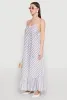 Chevron Print Maxi Dress sold by Rainbow