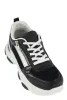 Zipper Detail Chunky Sole Lace Up Sneakers sold by Rainbow