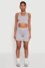 Seamless V Neck Cropped Tank Top and Shorts sold by Rainbow