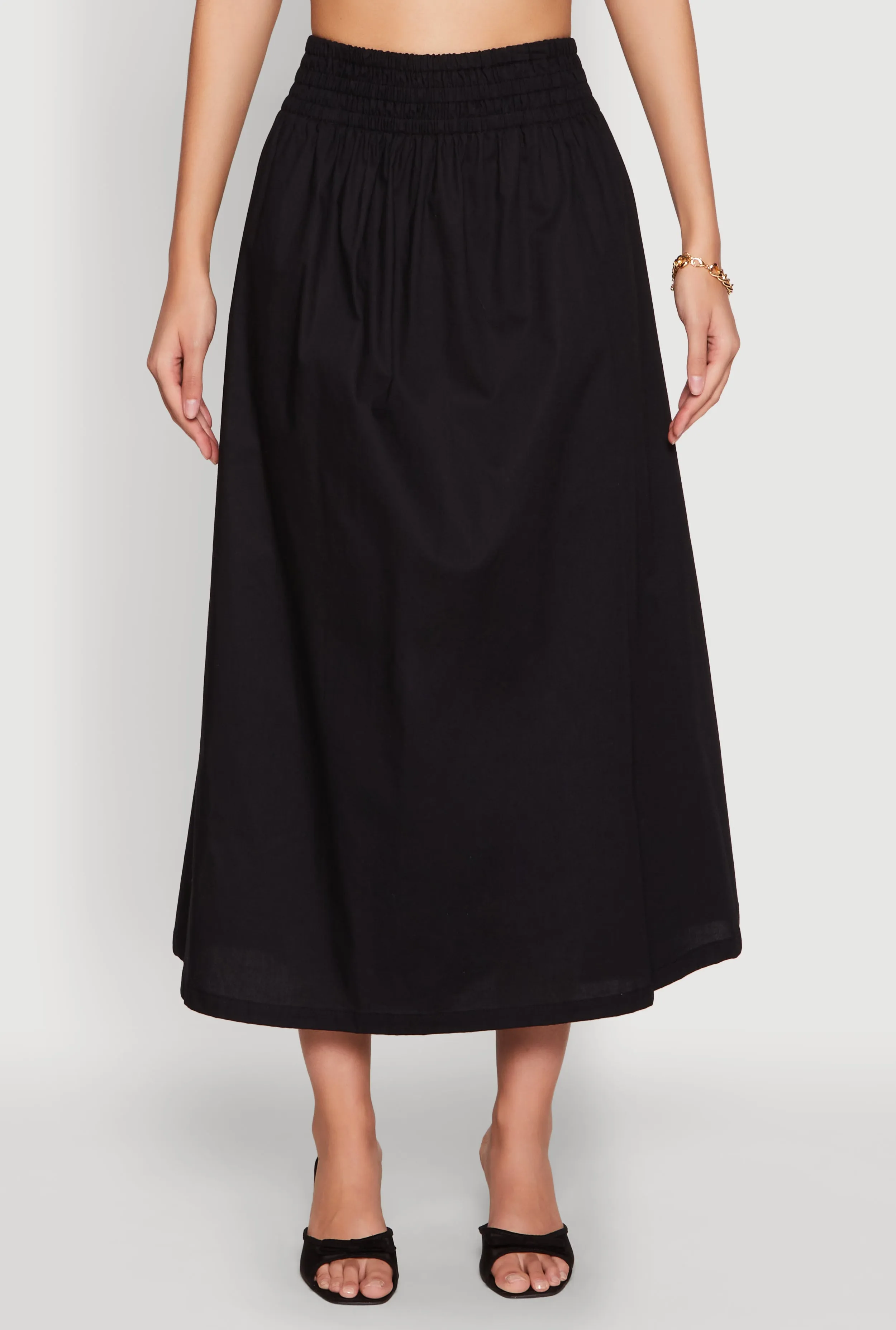 Haute Monde High Waist Midi Skirt sold by Rainbow product image thumbnail 3