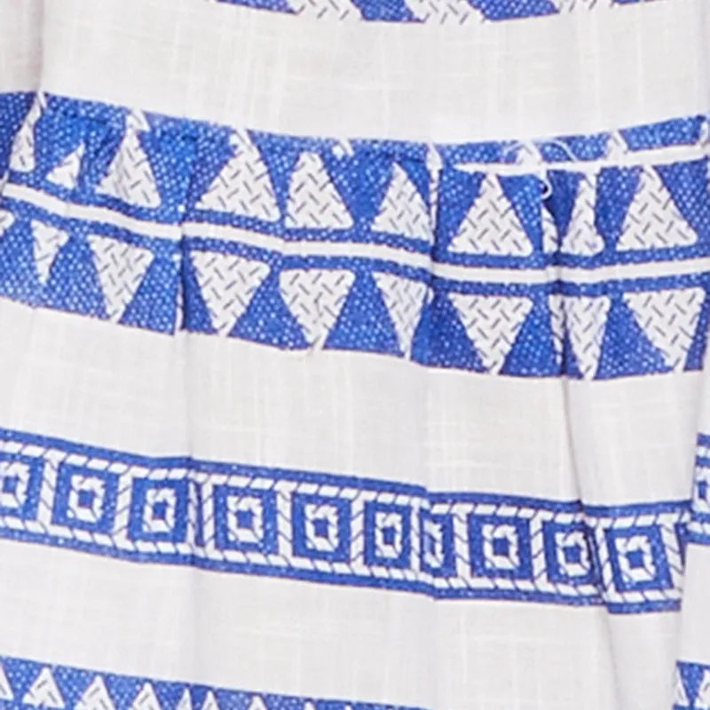 Assorted Pattern Mandarin Collar Dress sold by Rainbow product image thumbnail 4