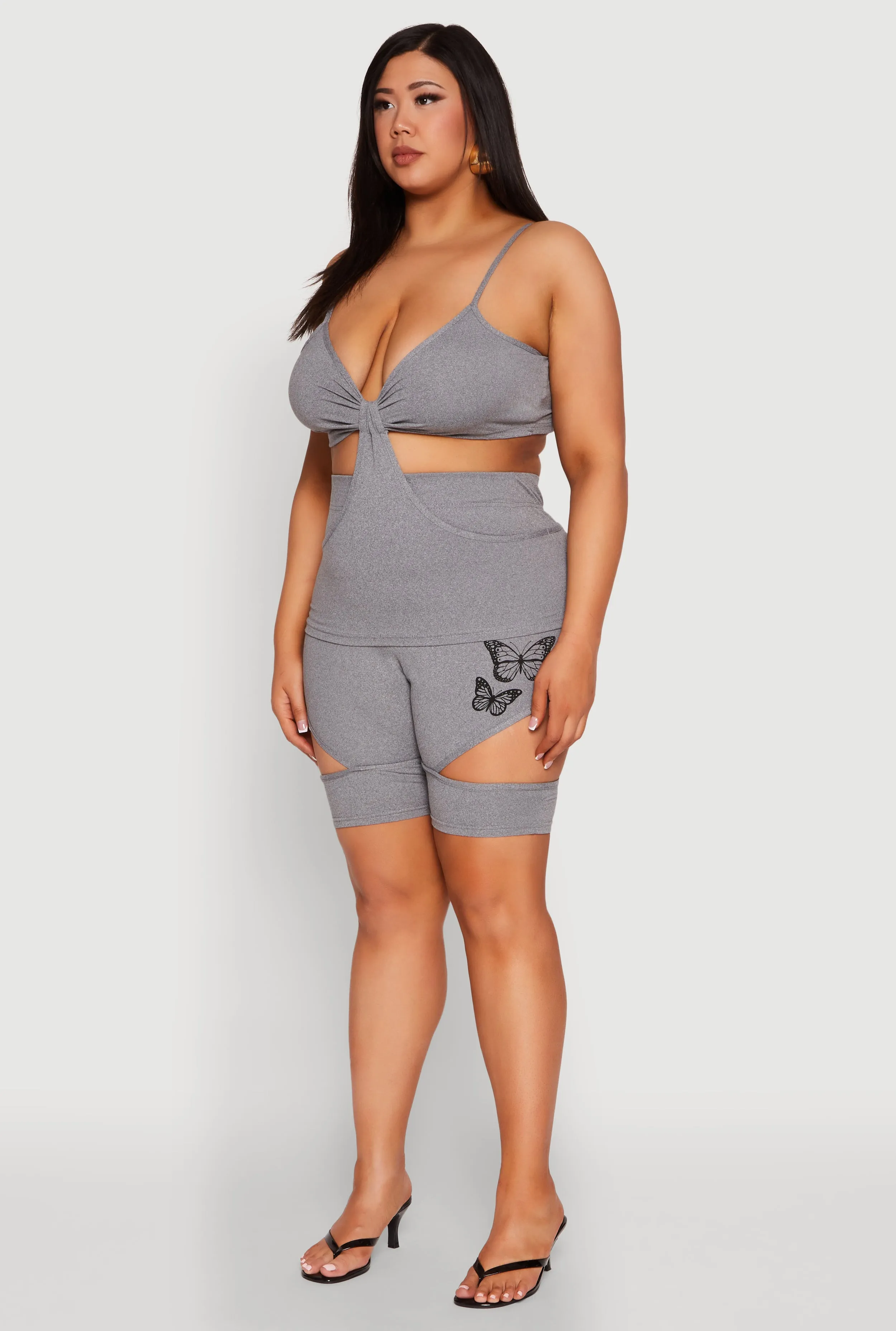 Plus Size Cut Out Cami sold by Rainbow product image thumbnail 5