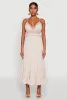 Iris Crochet Detail Empire Waist Midi Dress sold by Rainbow