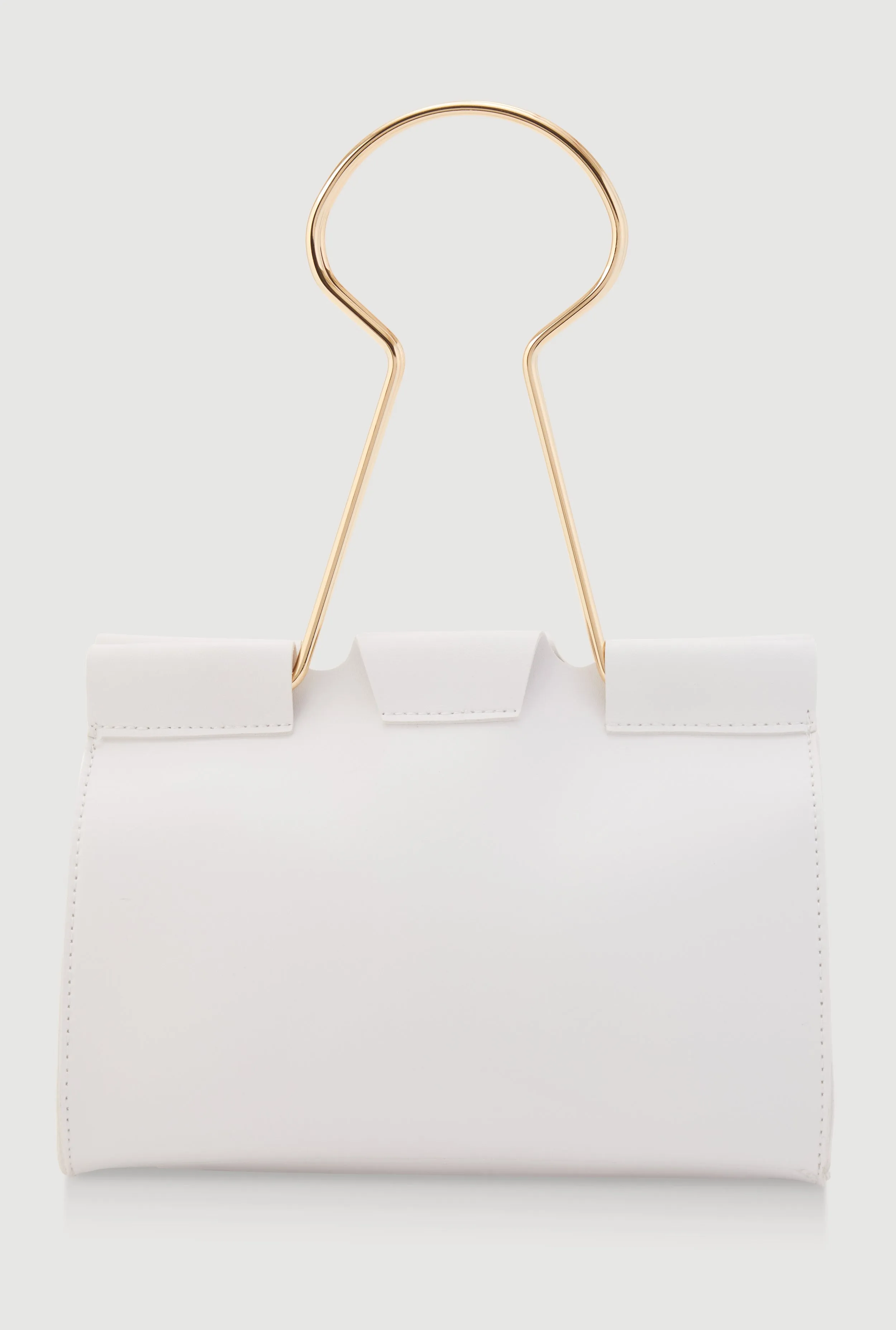 Paper Clip Clutch Handbag sold by Rainbow