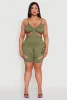 Plus Size Cut Out Cami sold by Rainbow