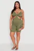 Plus Size Cut Out Cami sold by Rainbow
