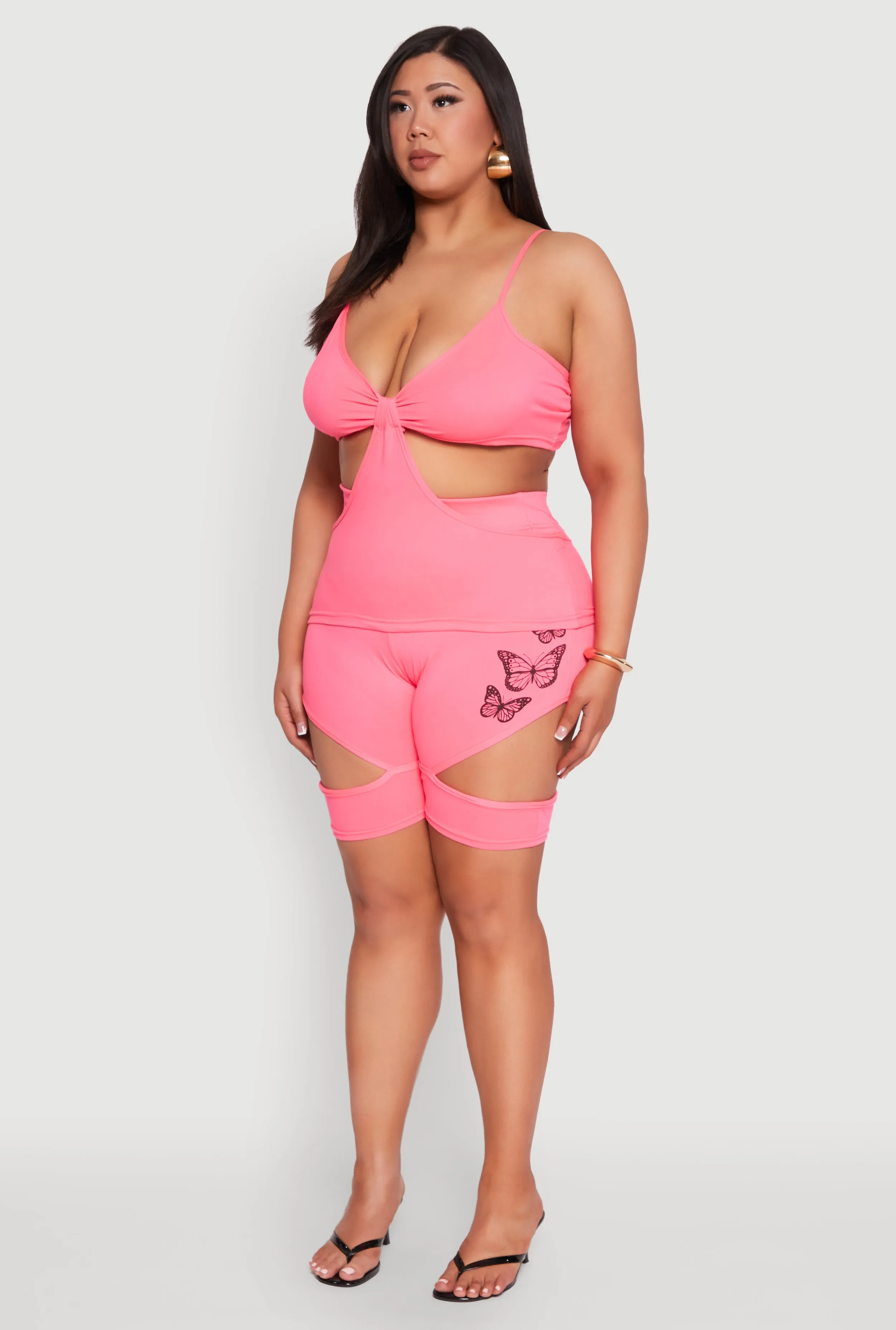 Plus Size Cut Out Cami sold by Rainbow product image thumbnail 5