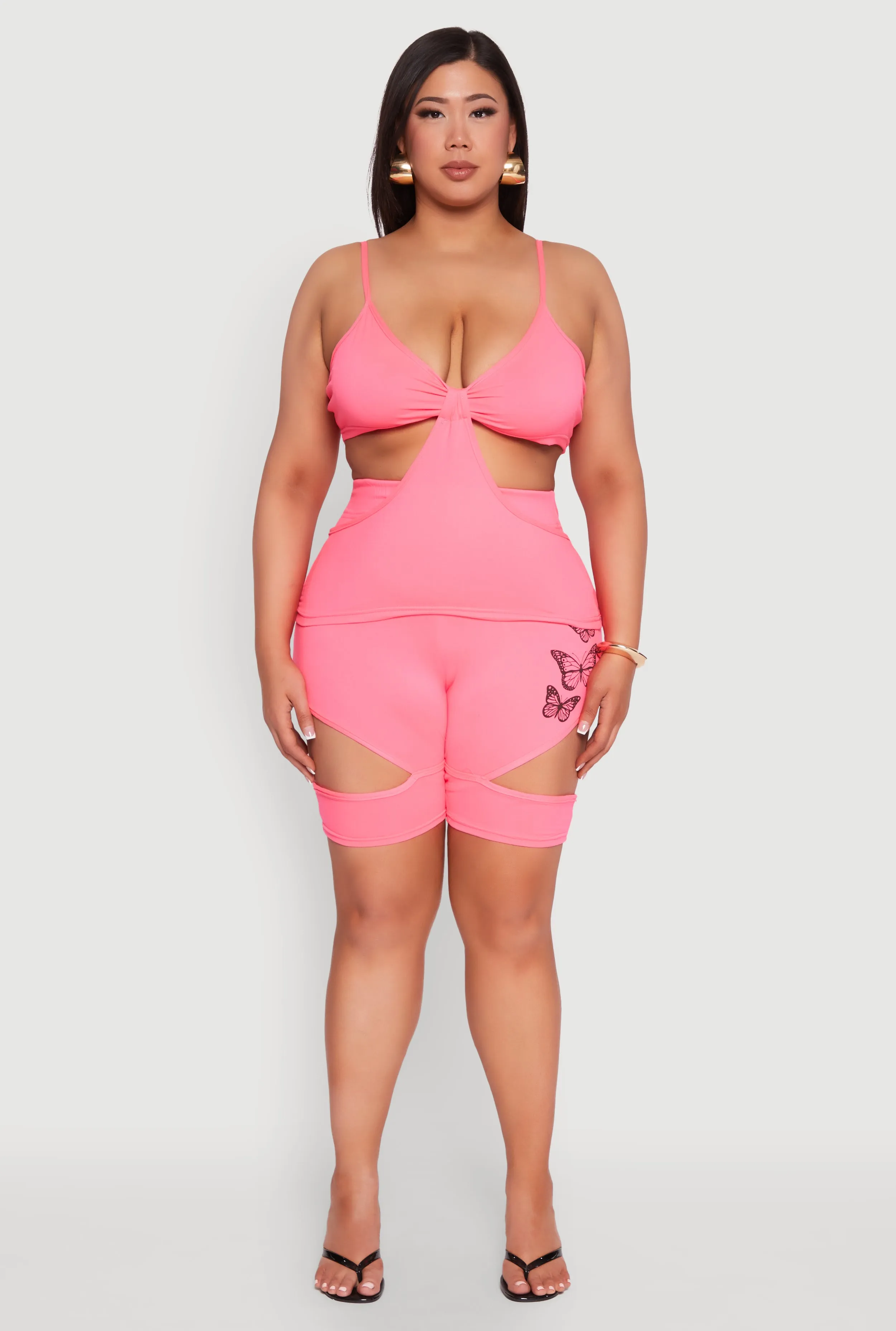 Plus Size Cut Out Cami sold by Rainbow product image thumbnail 3