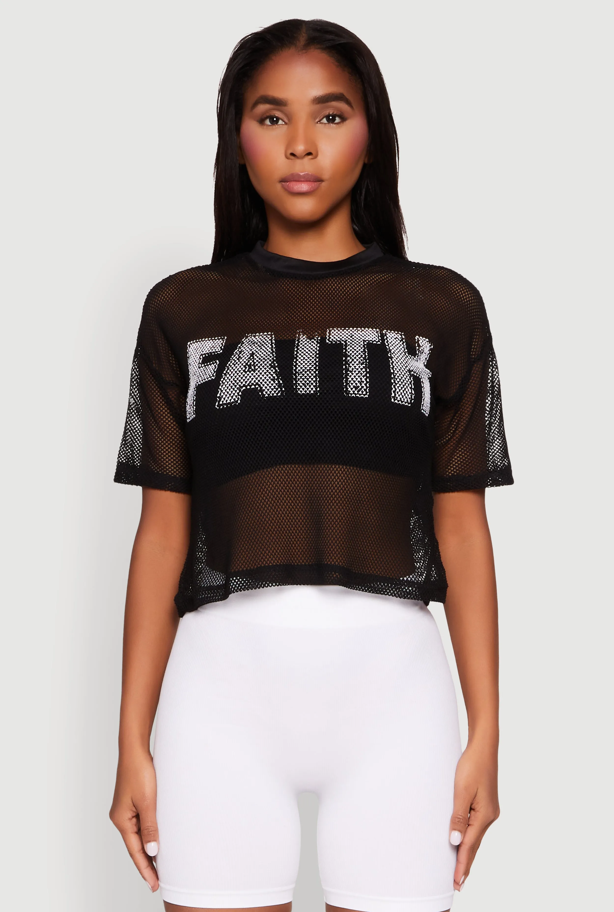 Faith Fishnet Top sold by Rainbow product image thumbnail 2