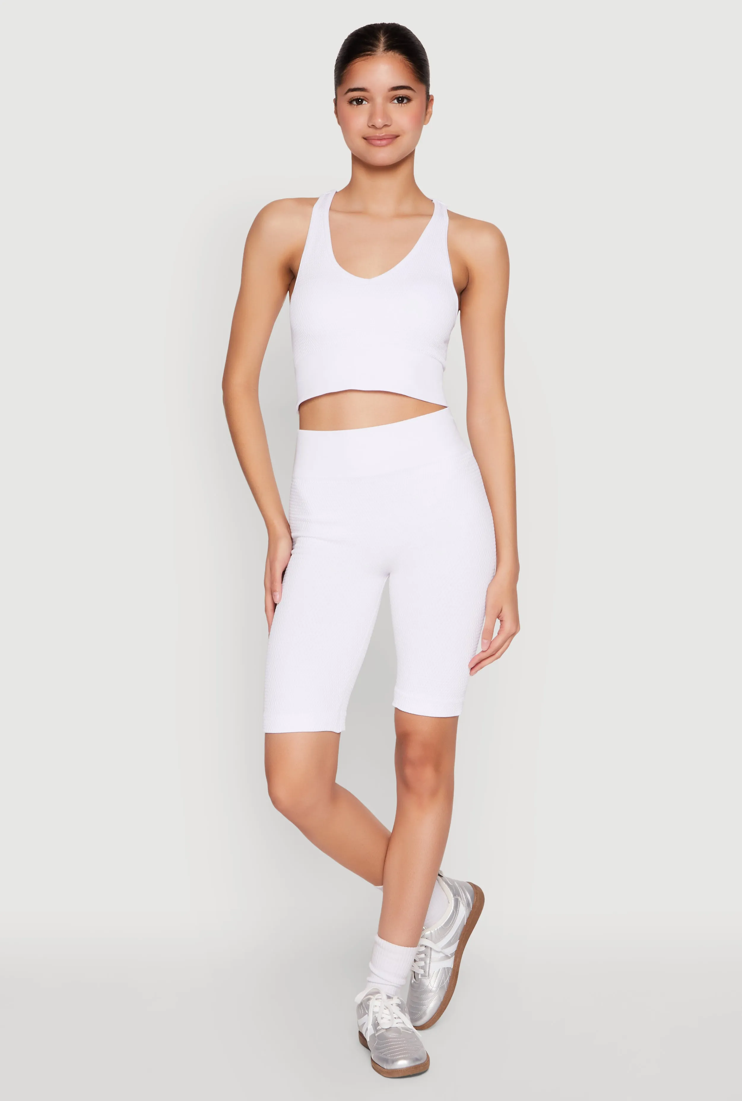 Seamless Bermuda Bike Shorts sold by Rainbow