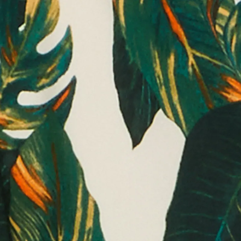 Iris Tropical Print Plunge Romper sold by Rainbow product image thumbnail 4