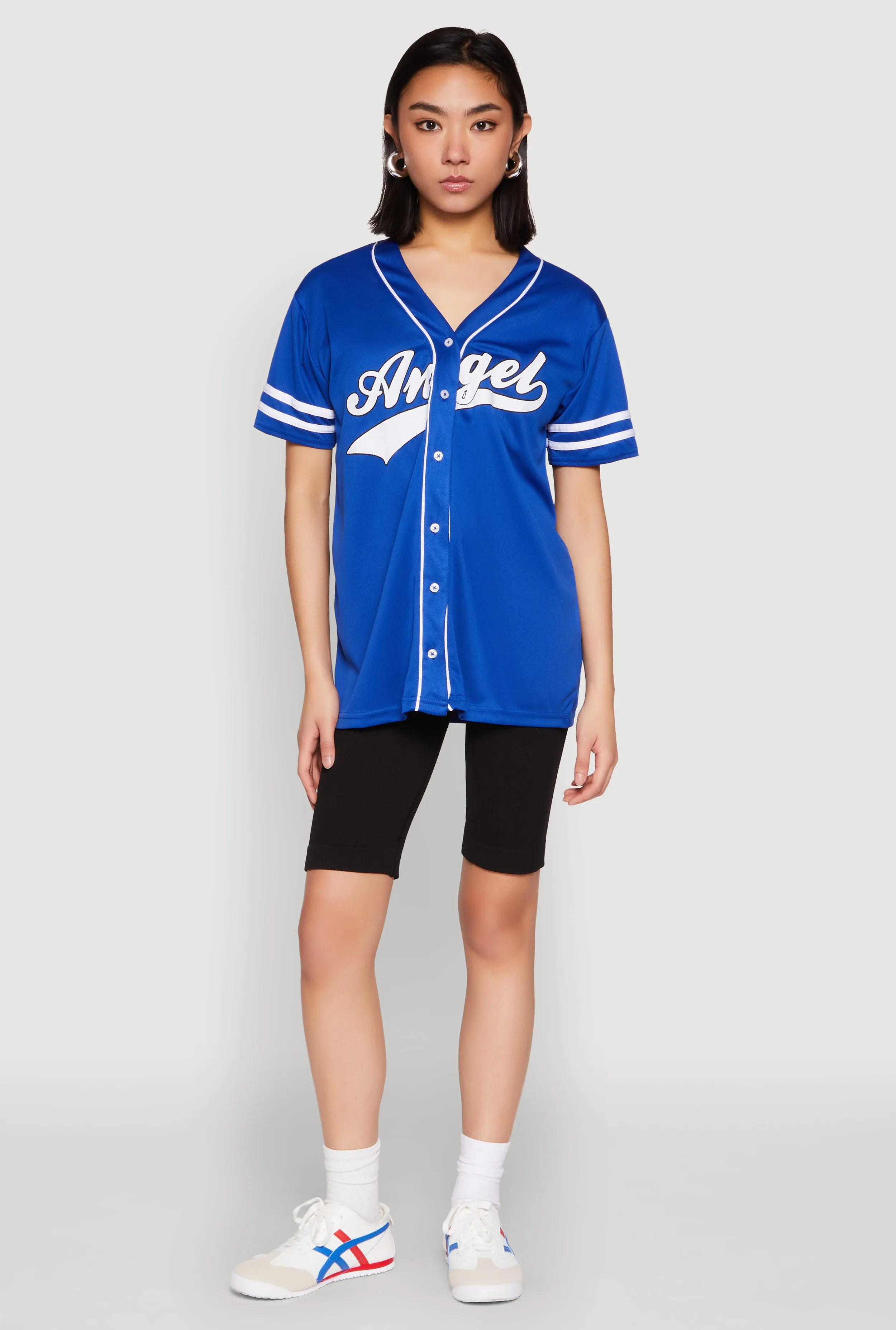 Angel Baseball Jersey sold by Rainbow