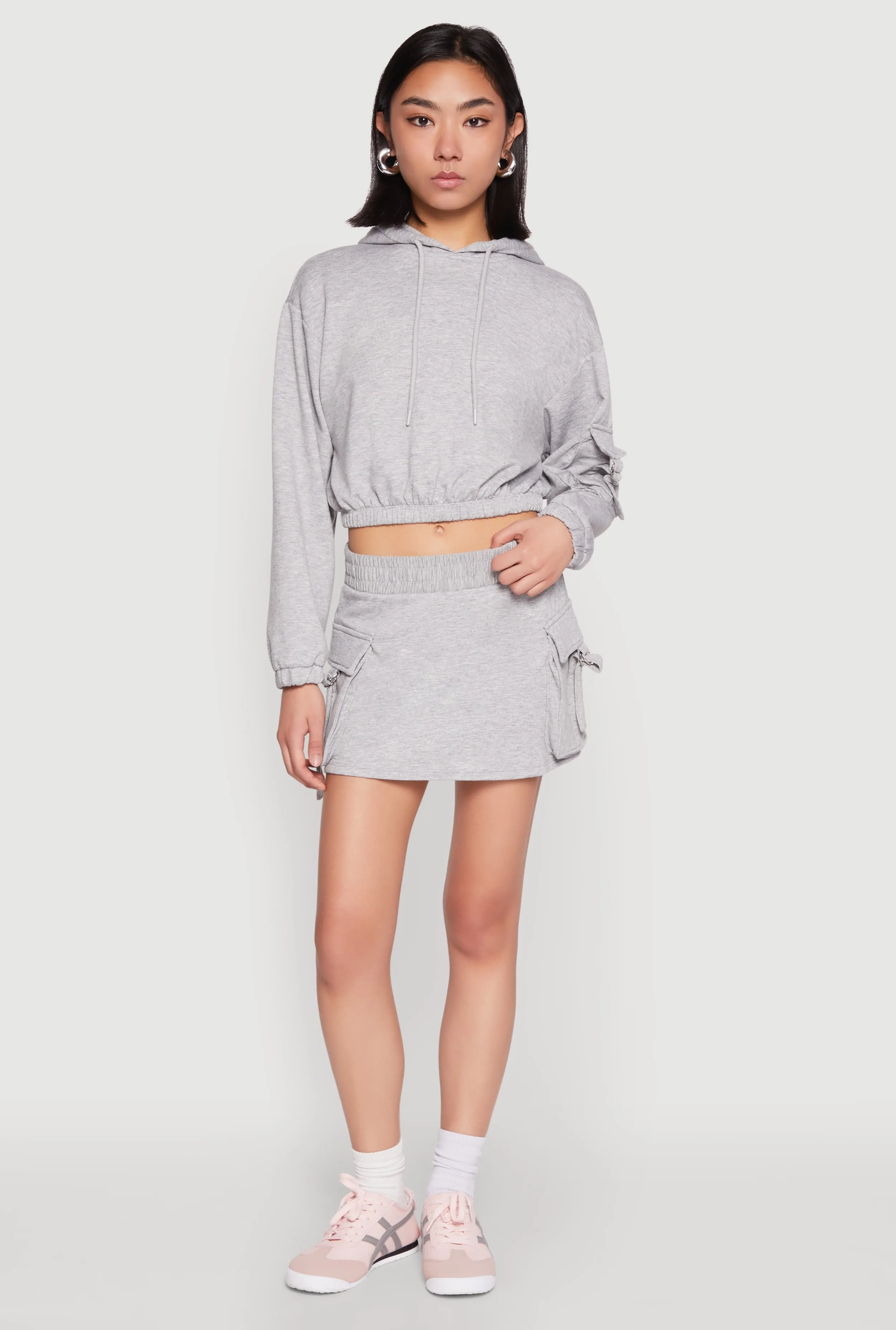 Iris Fleece Cargo Skort sold by Rainbow