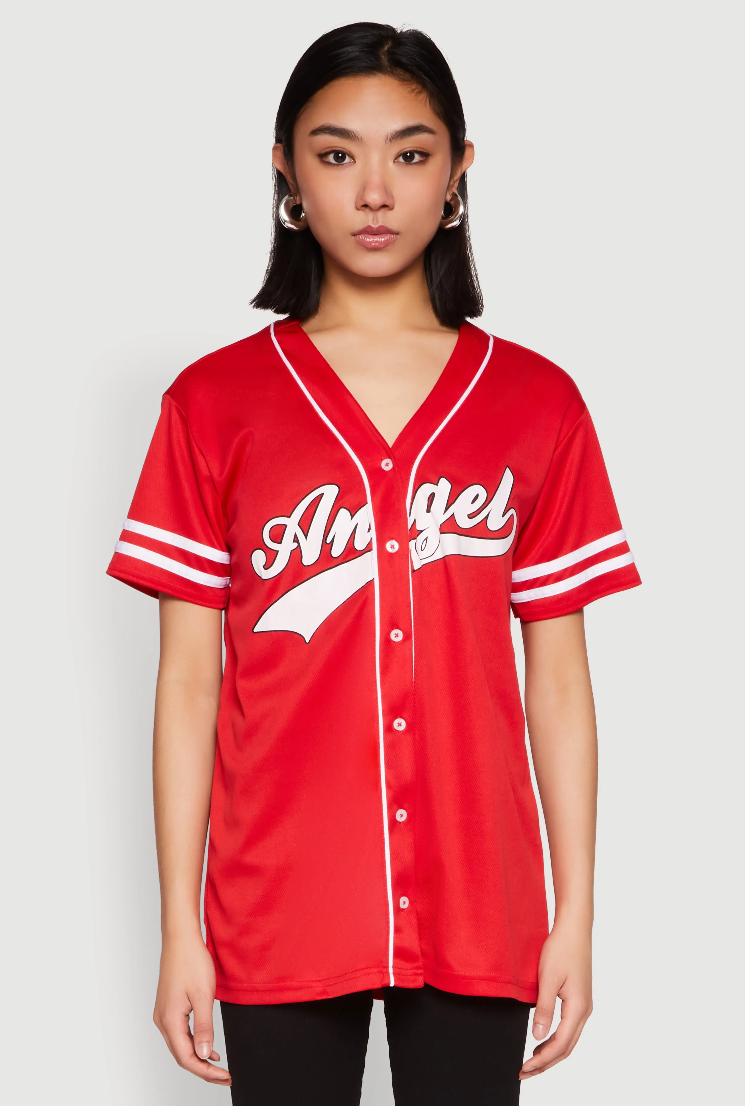 Angel Baseball Jersey sold by Rainbow product image thumbnail 2