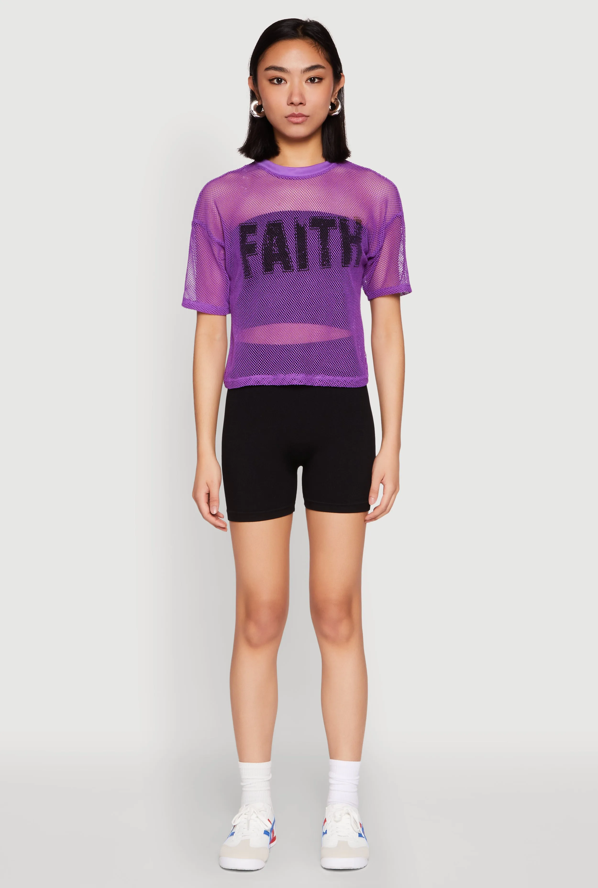Faith Fishnet Top sold by Rainbow product image thumbnail 3