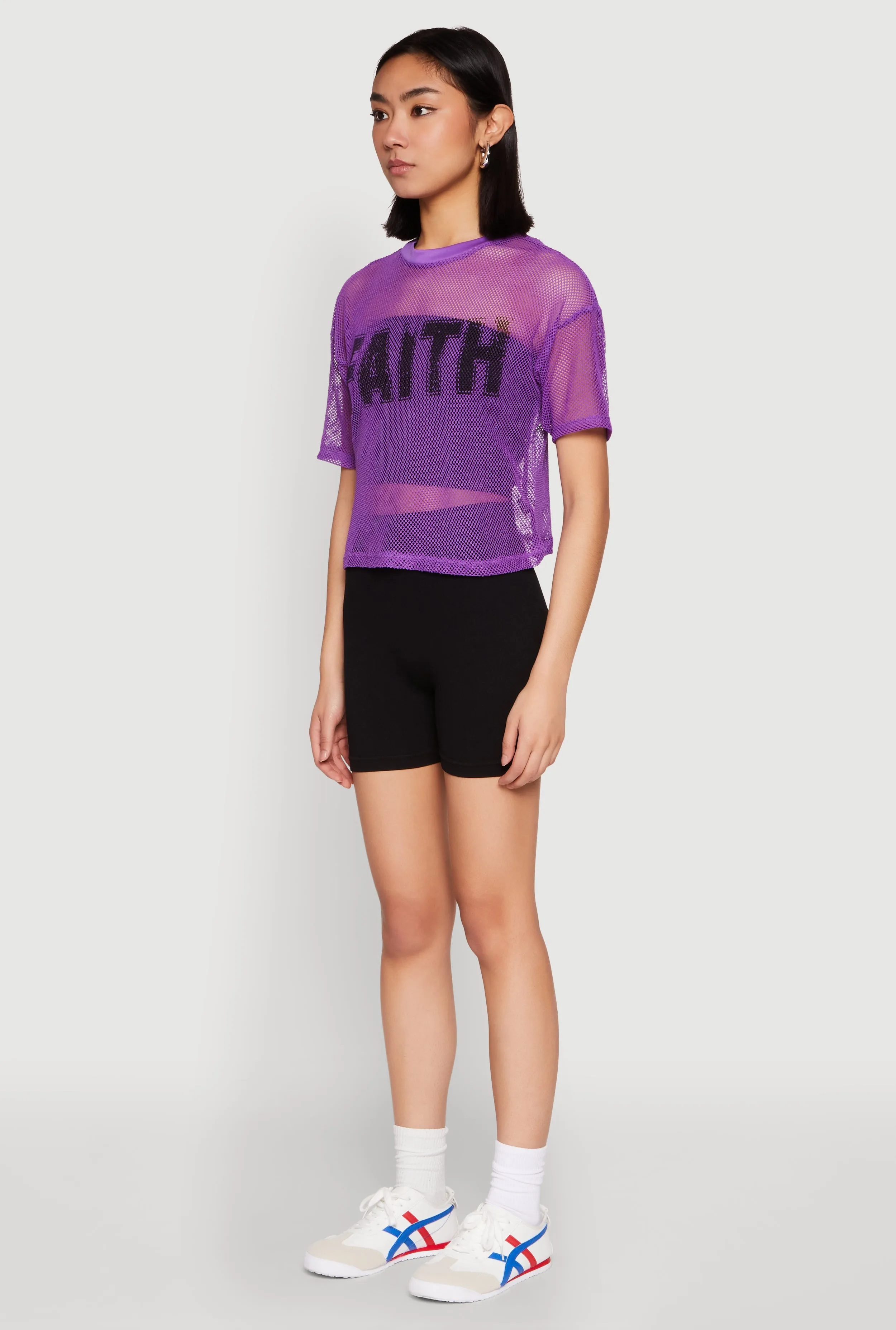 Faith Fishnet Top sold by Rainbow product image thumbnail 5