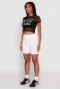 NYC 1998 Fishnet Crop Top sold by Rainbow