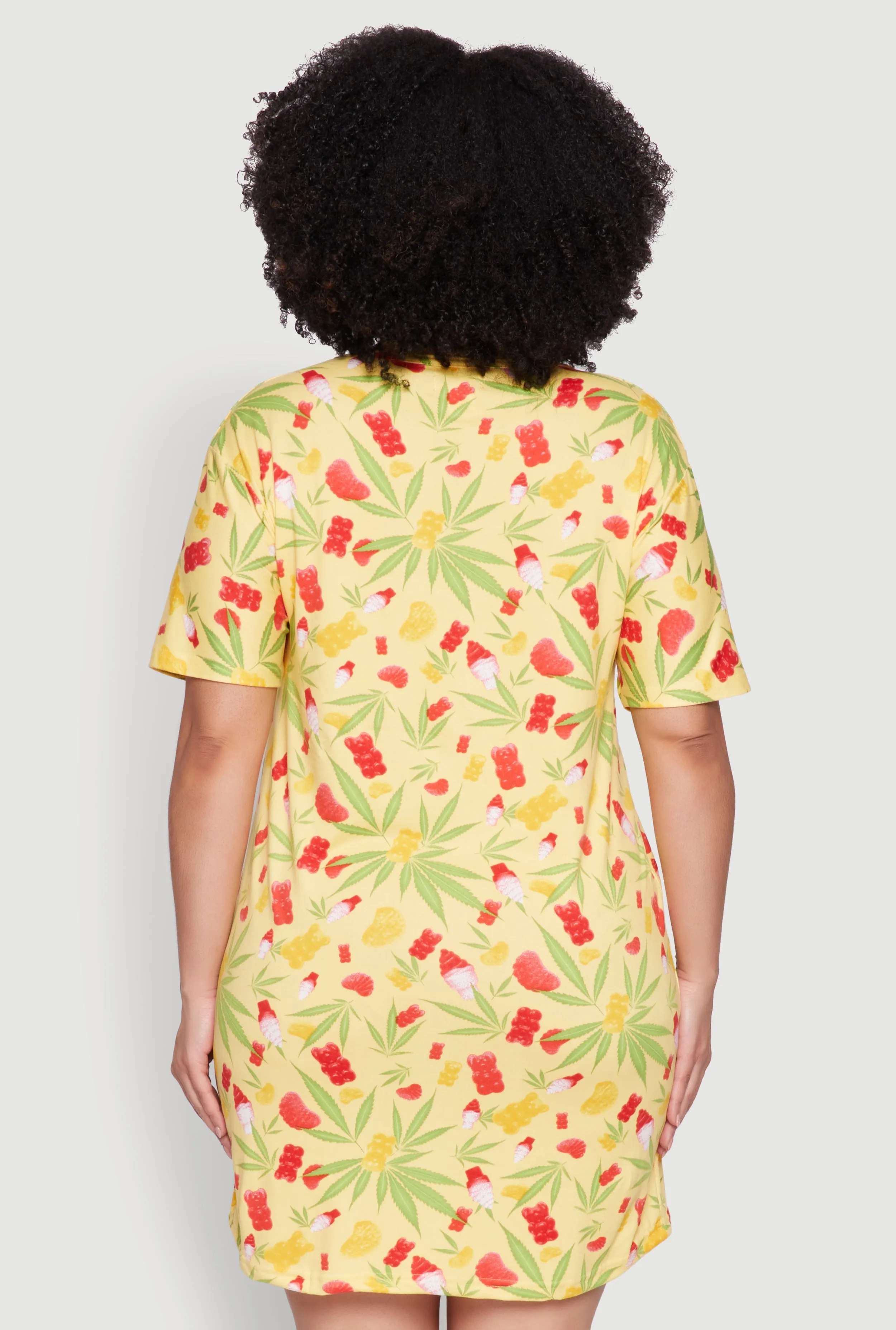 Plus Size High Maintenance Graphic Sleepshirt sold by Rainbow product image thumbnail 3