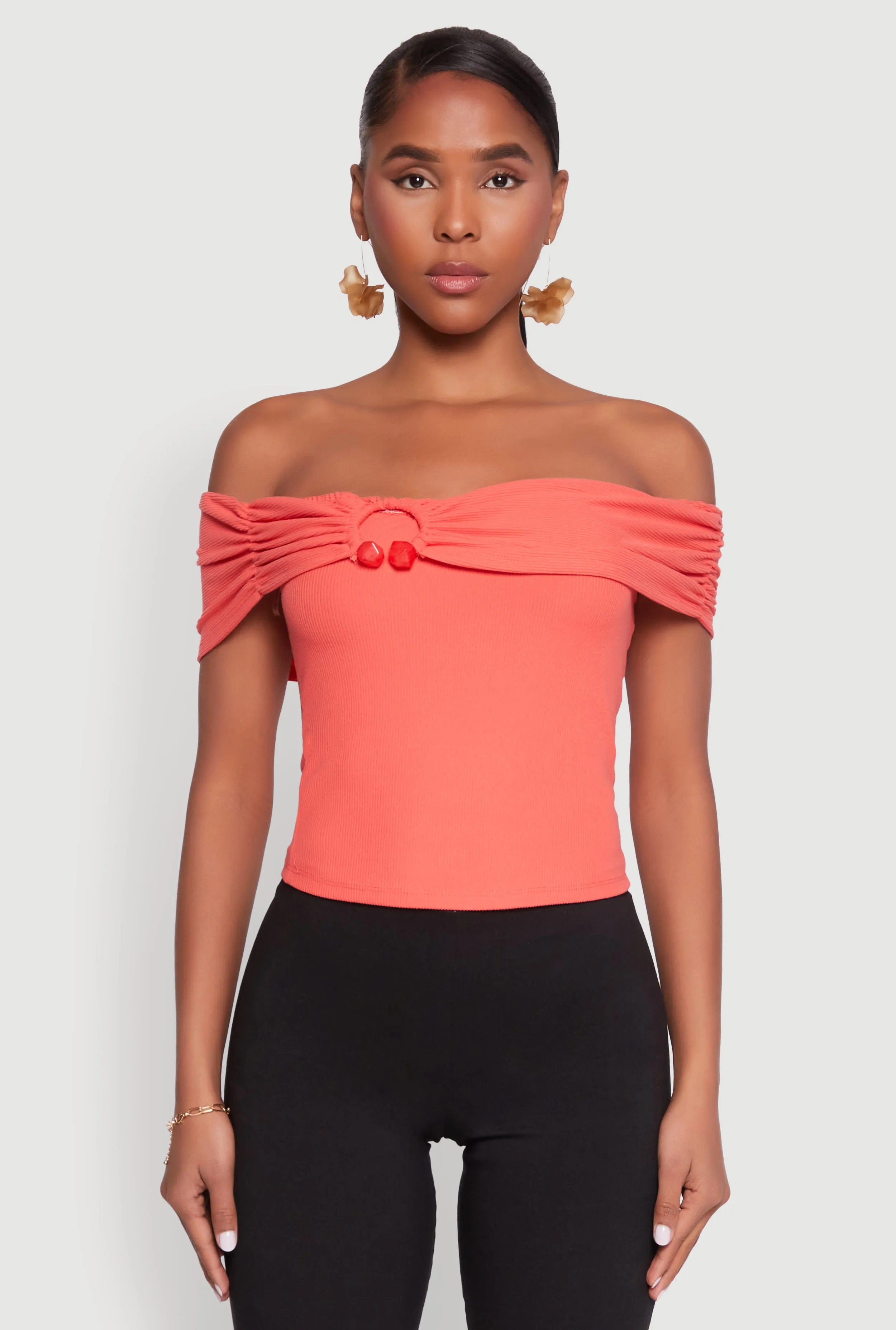 Iris Off The Shoulder O Ring Top sold by Rainbow product image thumbnail 2