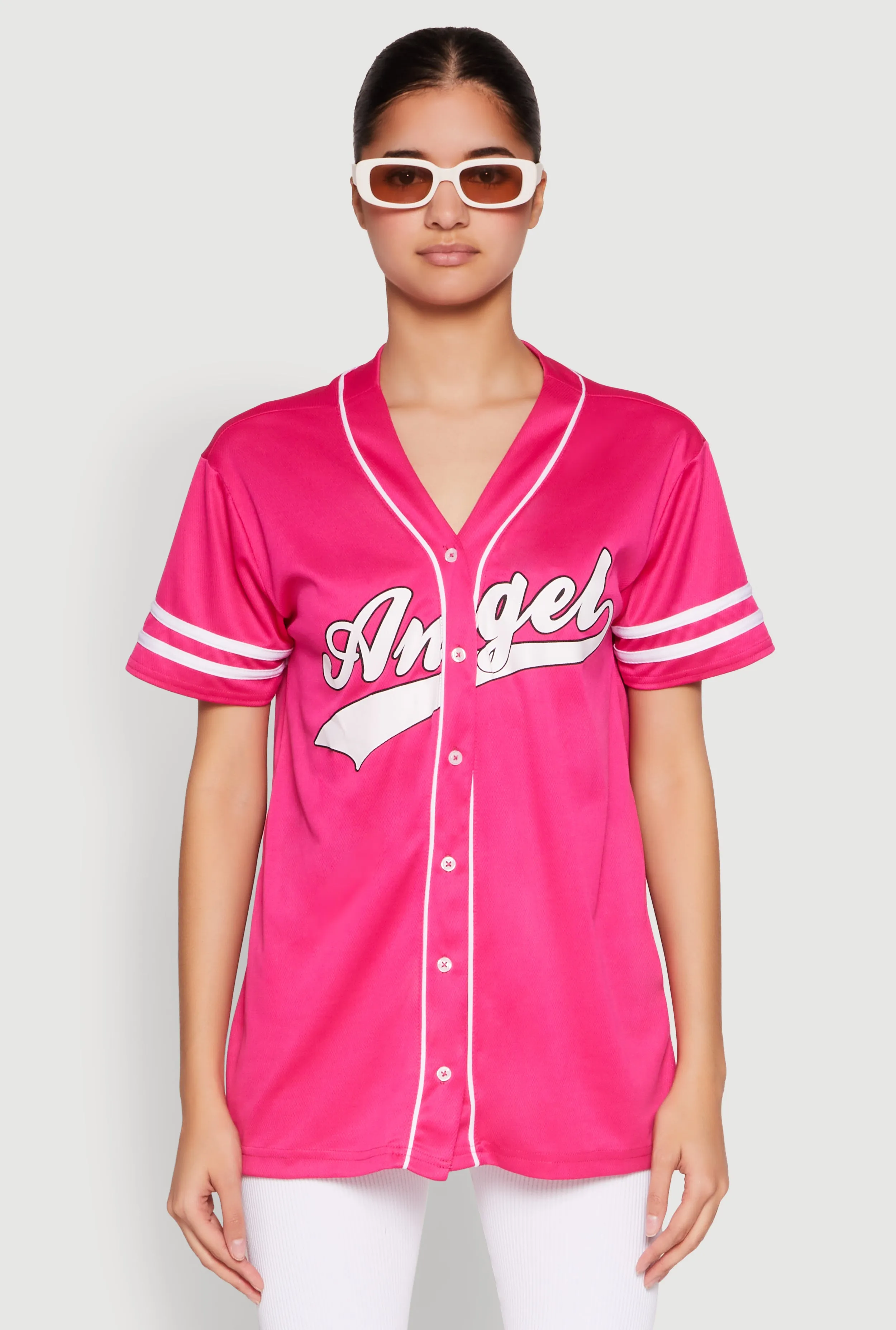 Angel Baseball Jersey sold by Rainbow product image thumbnail 2