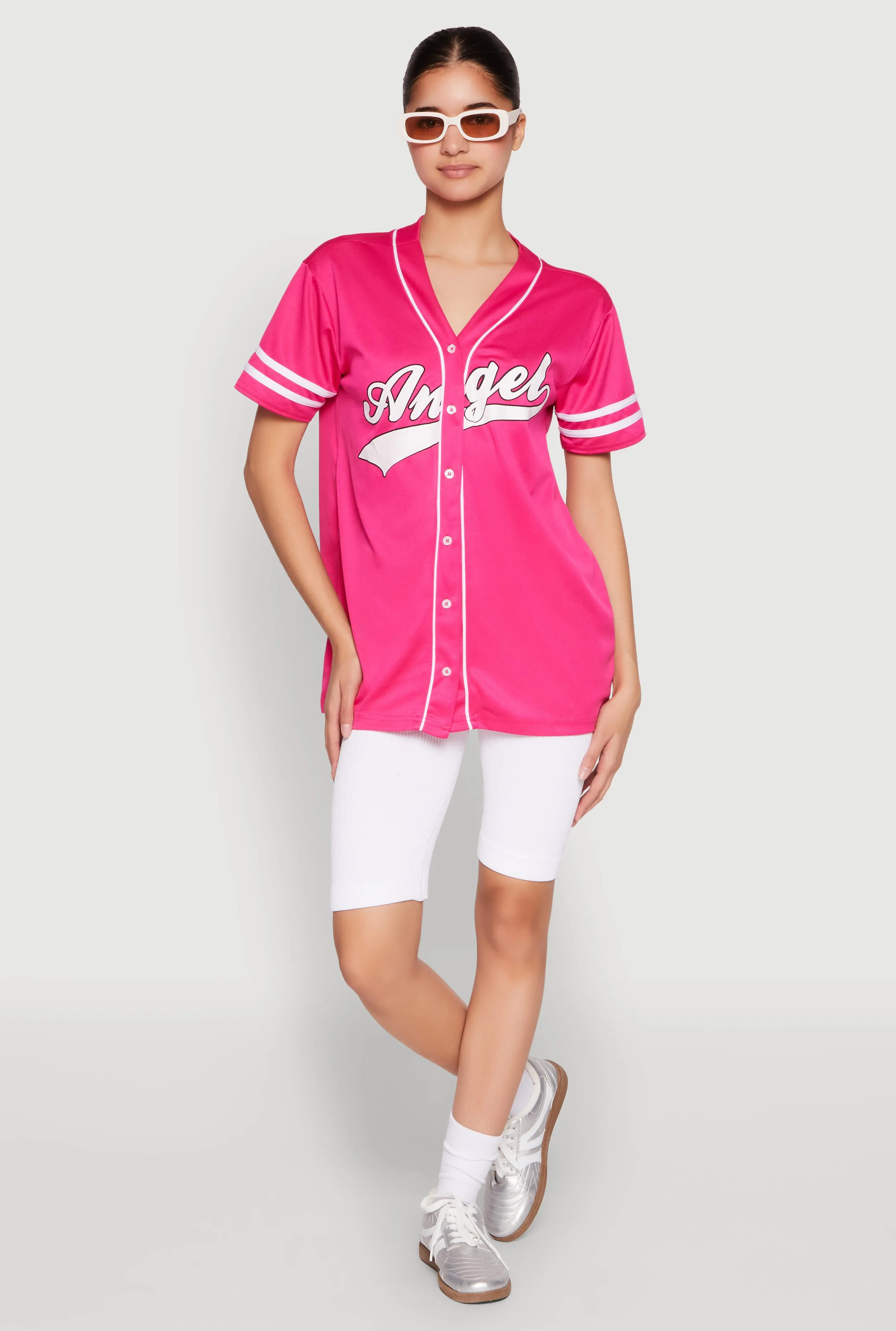 Angel Baseball Jersey sold by Rainbow