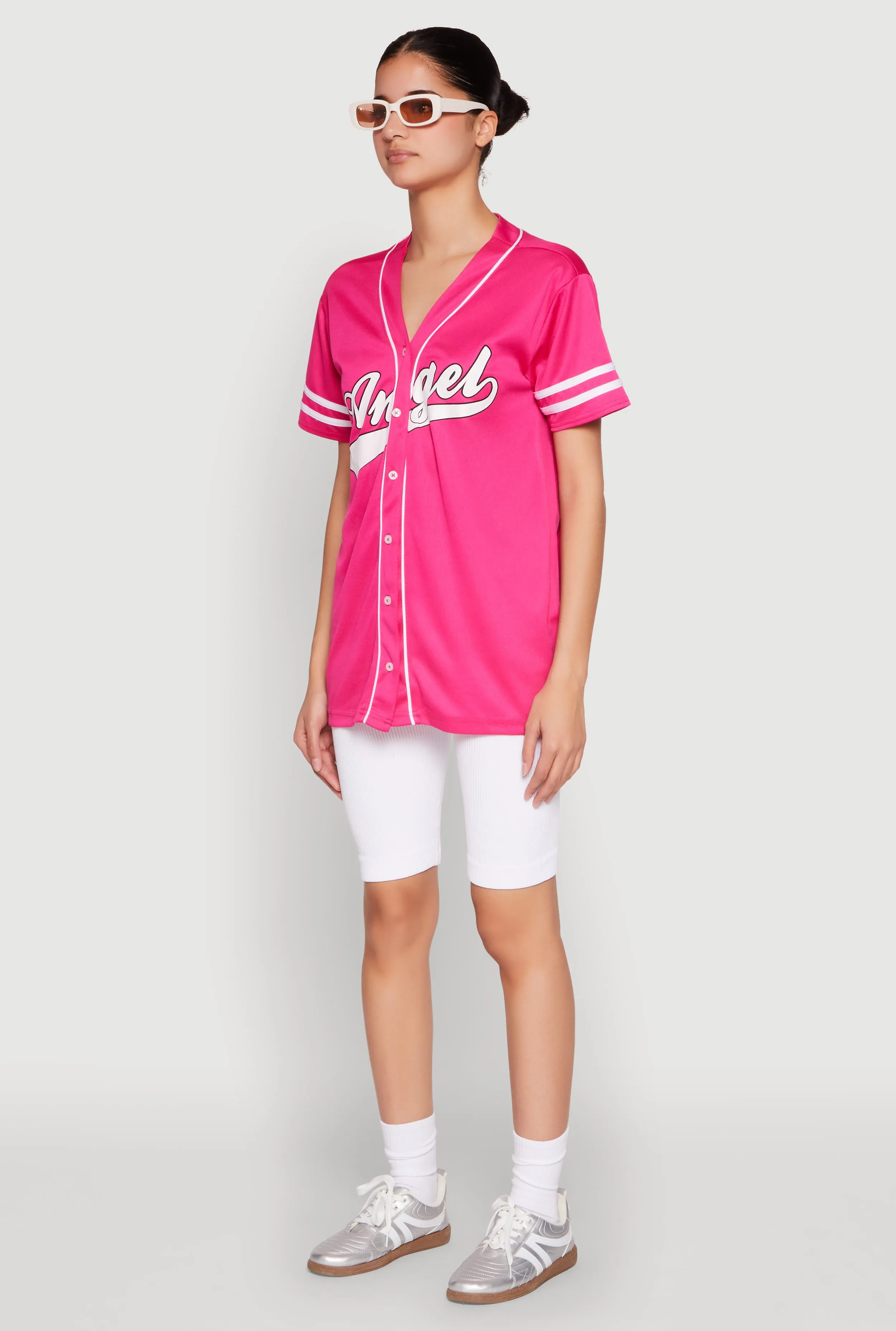 Angel Baseball Jersey sold by Rainbow product image thumbnail 5