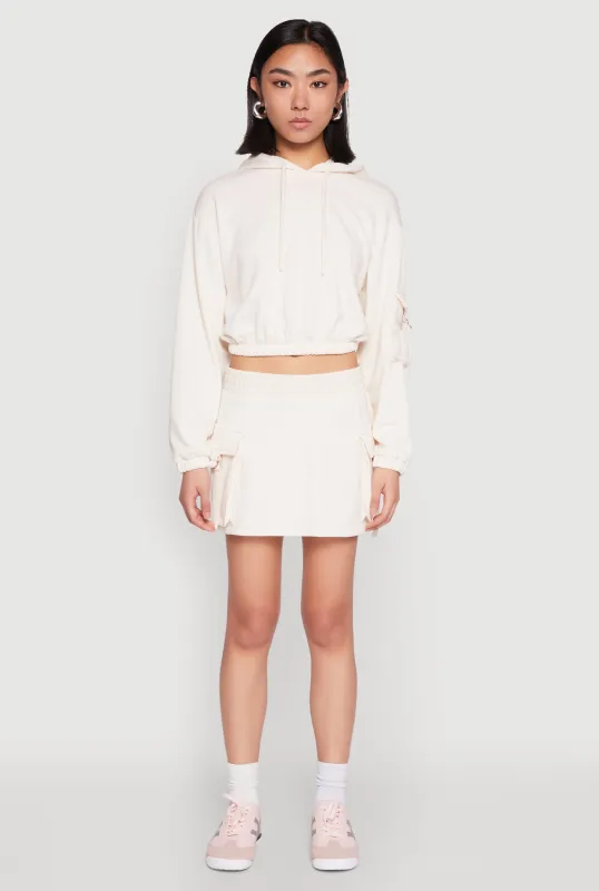 Iris Fleece Cargo Skort sold by Rainbow