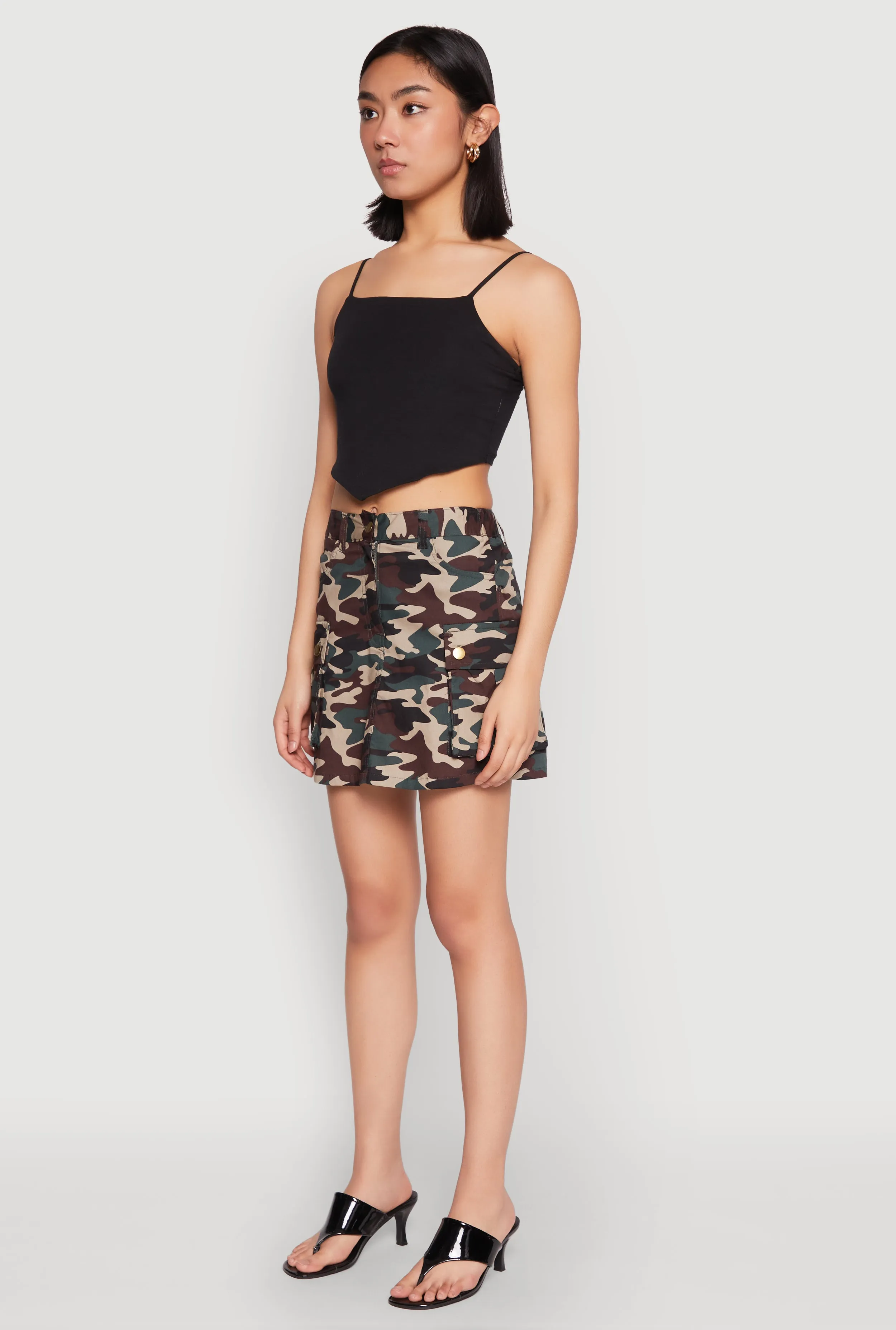Camouflage Cargo Skirt sold by Rainbow product image thumbnail 3