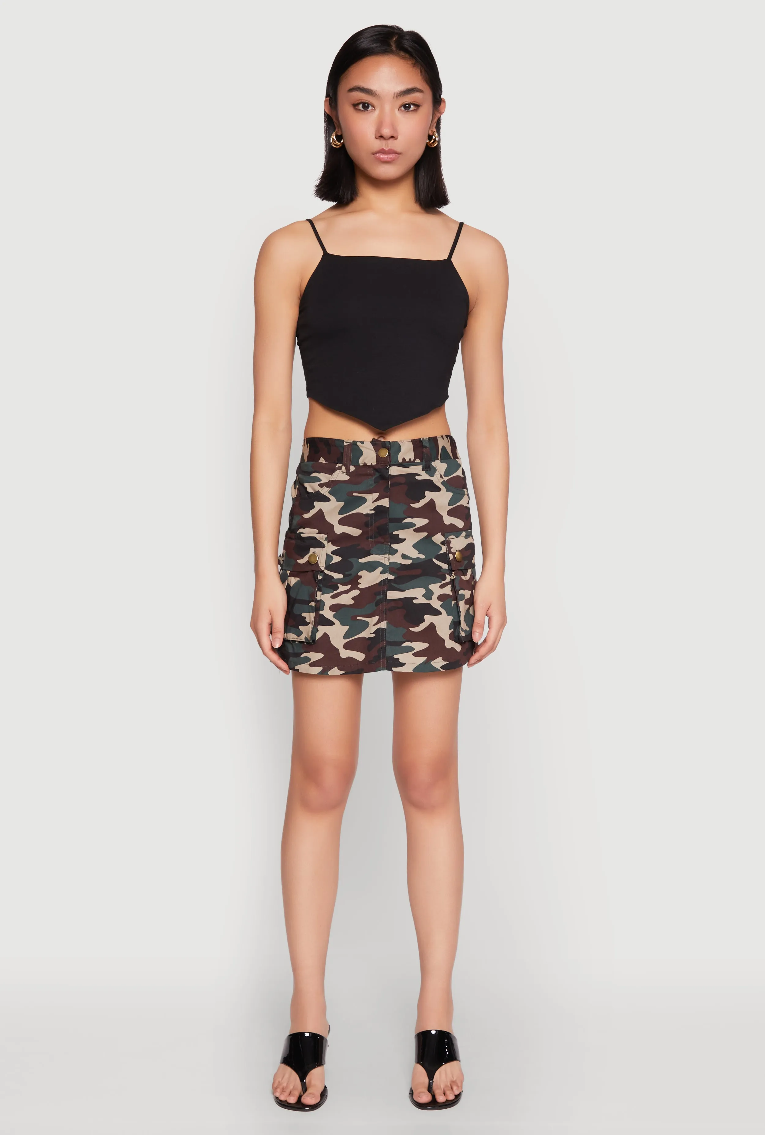 Camouflage Cargo Skirt sold by Rainbow product image thumbnail 2