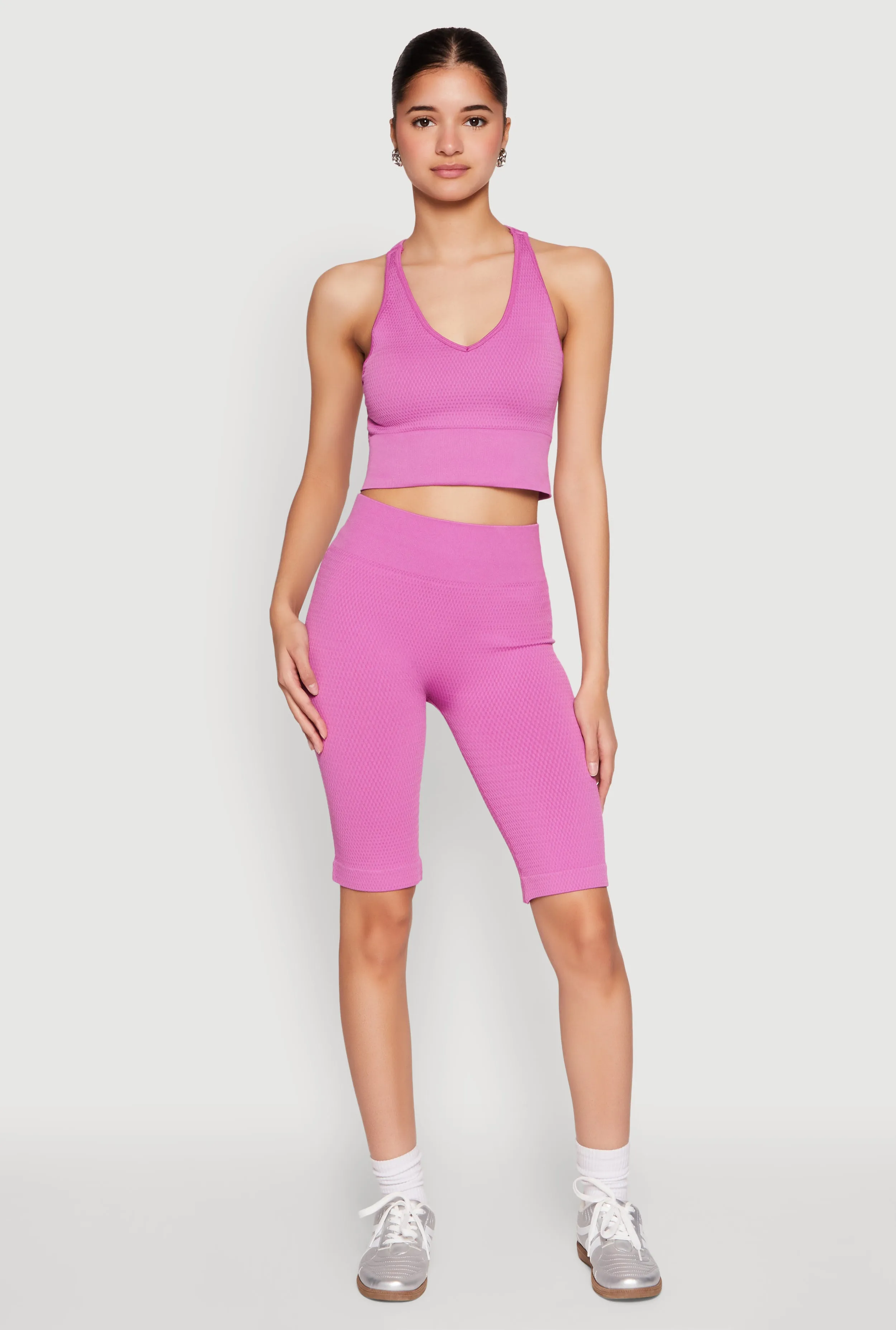 Seamless Bermuda Bike Shorts sold by Rainbow