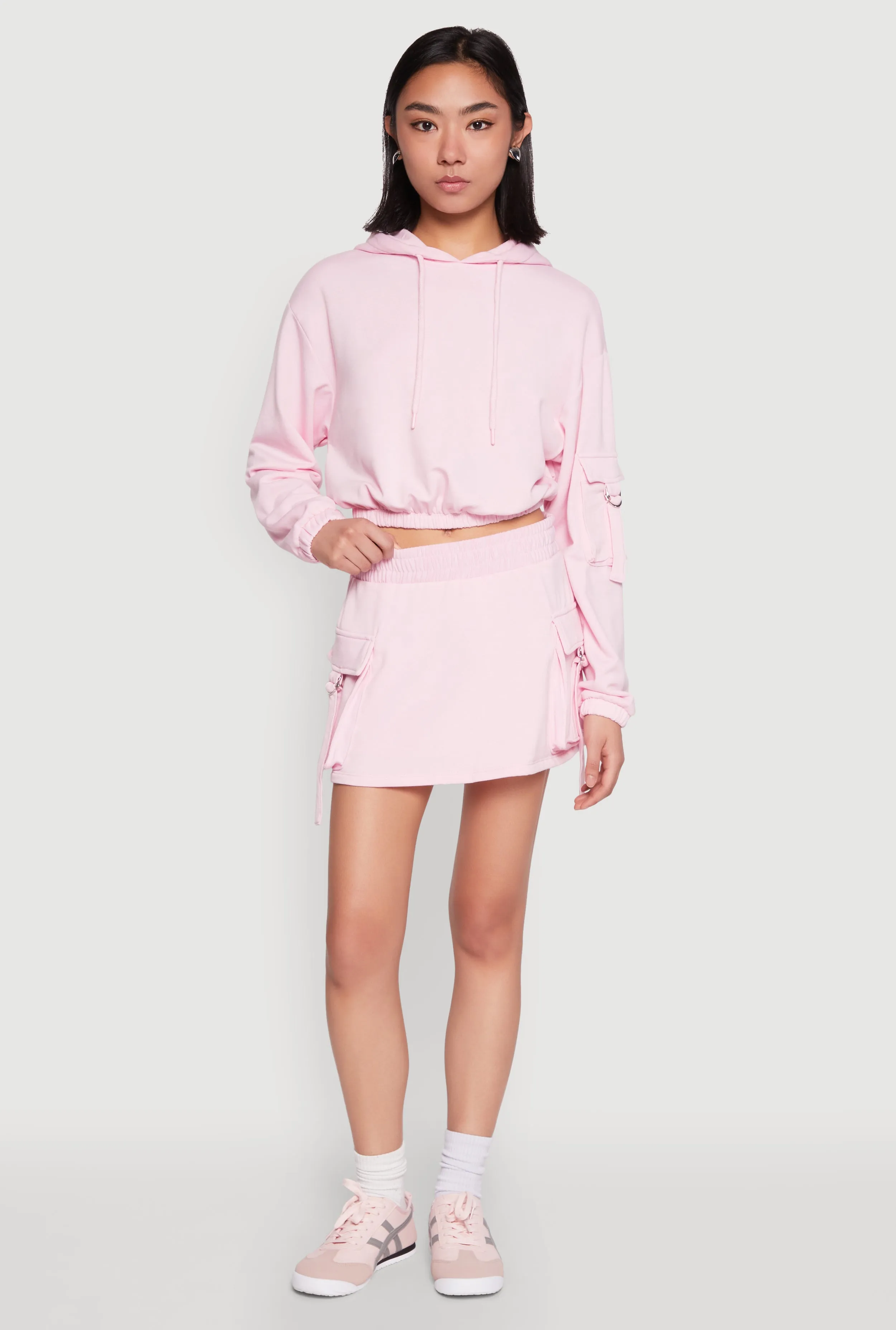 Iris Fleece Cargo Skort sold by Rainbow
