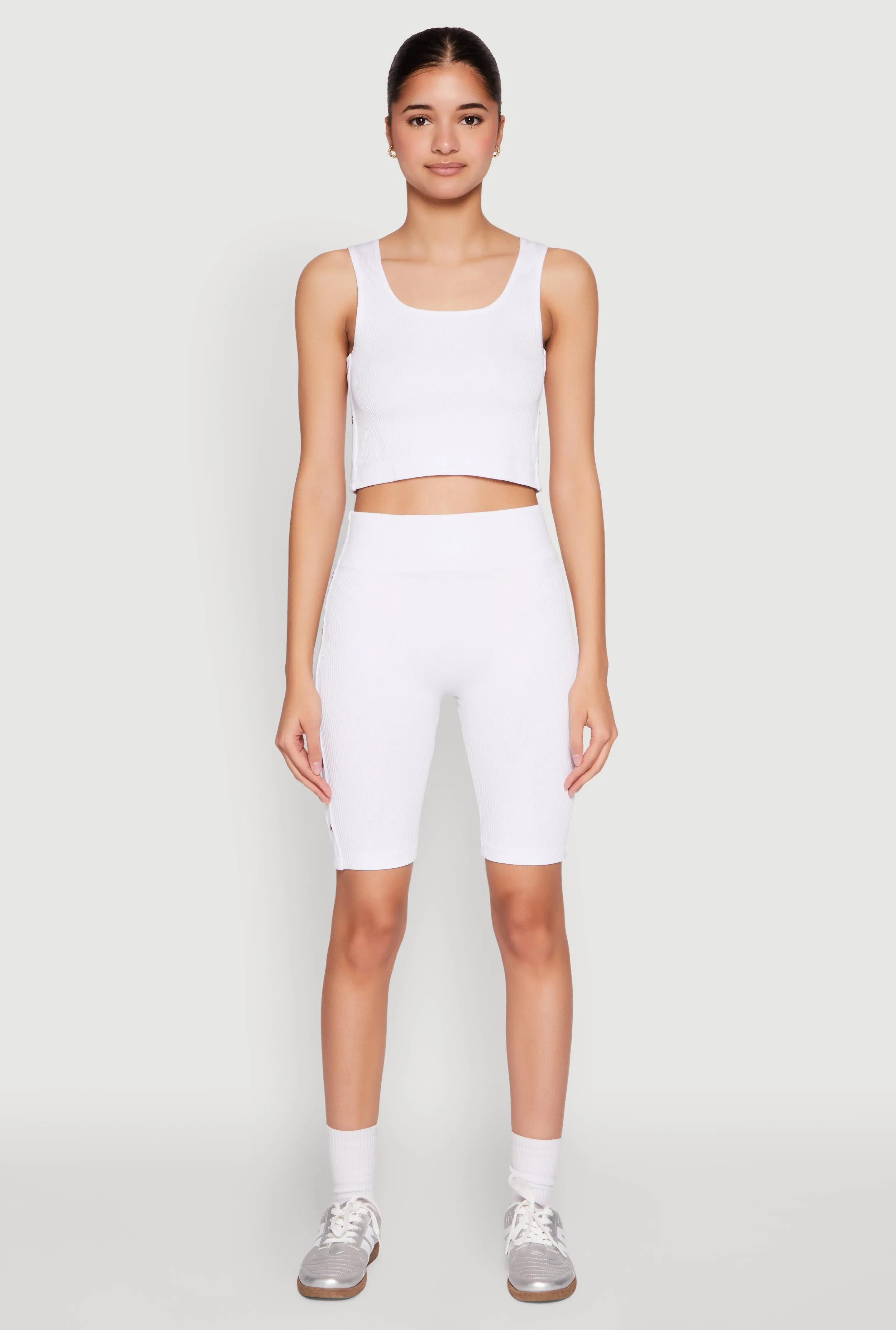 Grommet Side Biker Shorts sold by Rainbow product image thumbnail 2